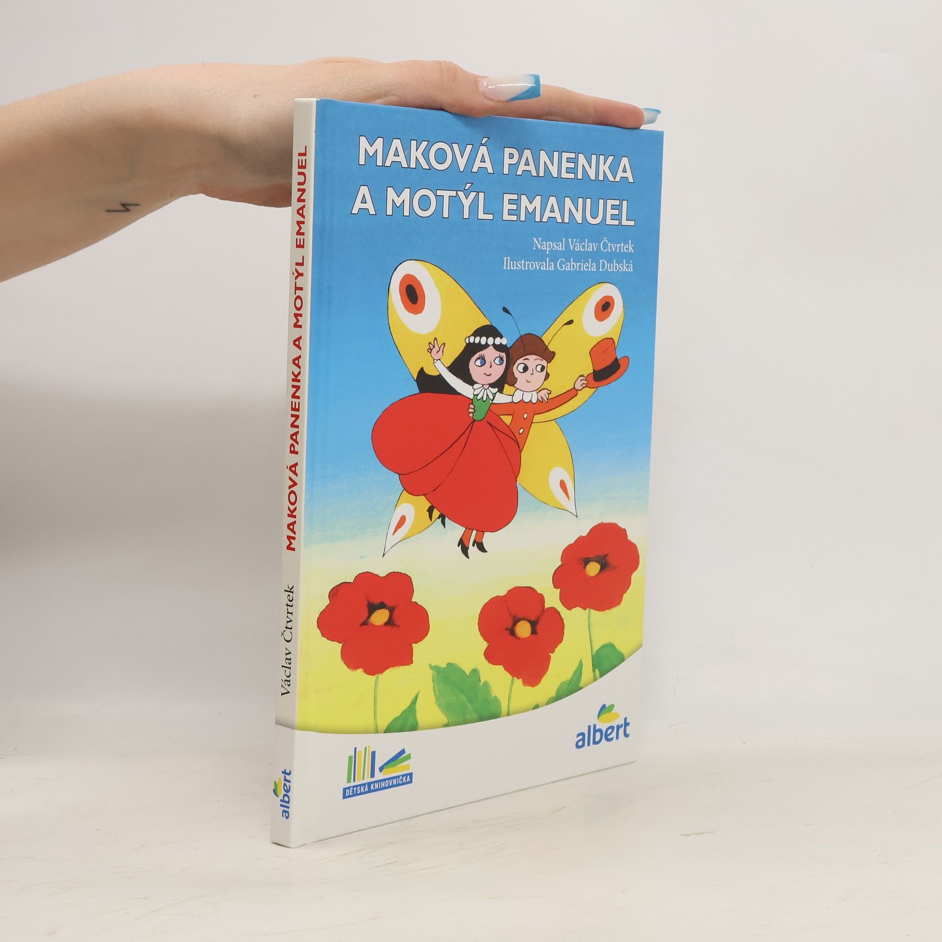 Václav Čtvrtek Maková panenka a motýl Emanuel