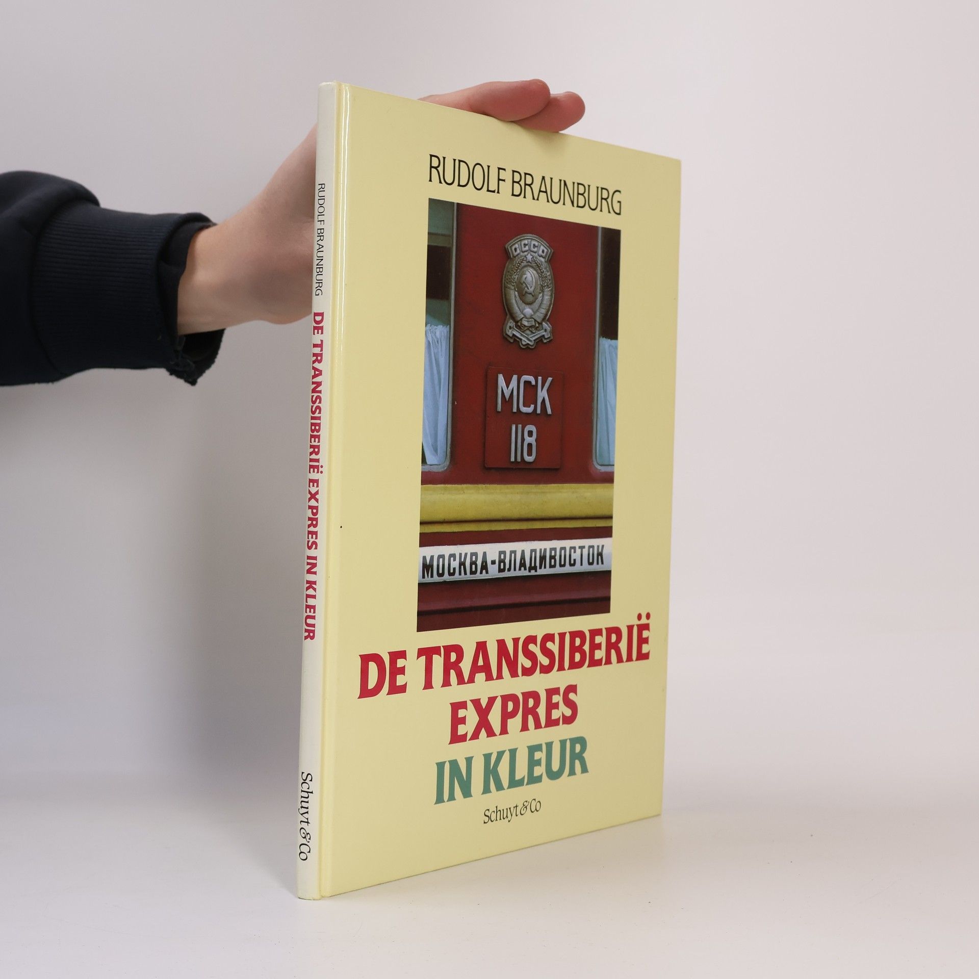 Rudolf Braunburg De Transsiberië Expres in kleur