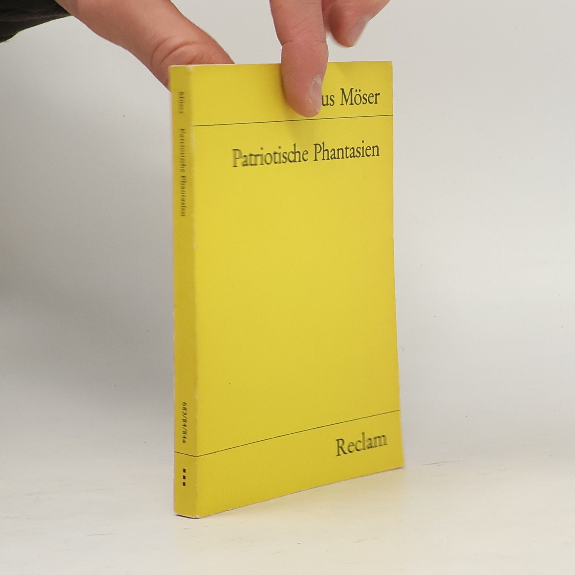 Justus Möser Patriotische Phantasien