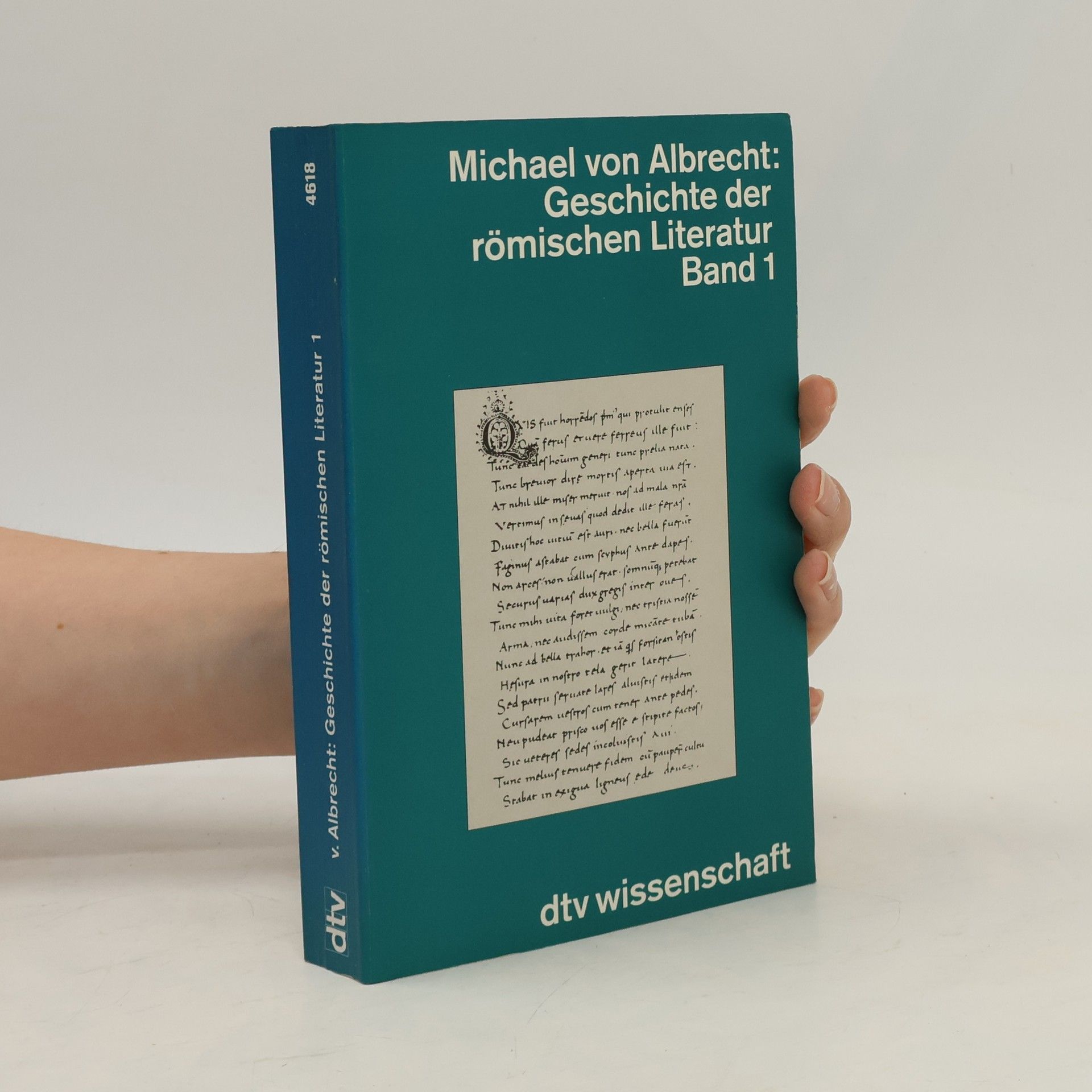 Michael von Albrecht Geschichte der römischen Literatur