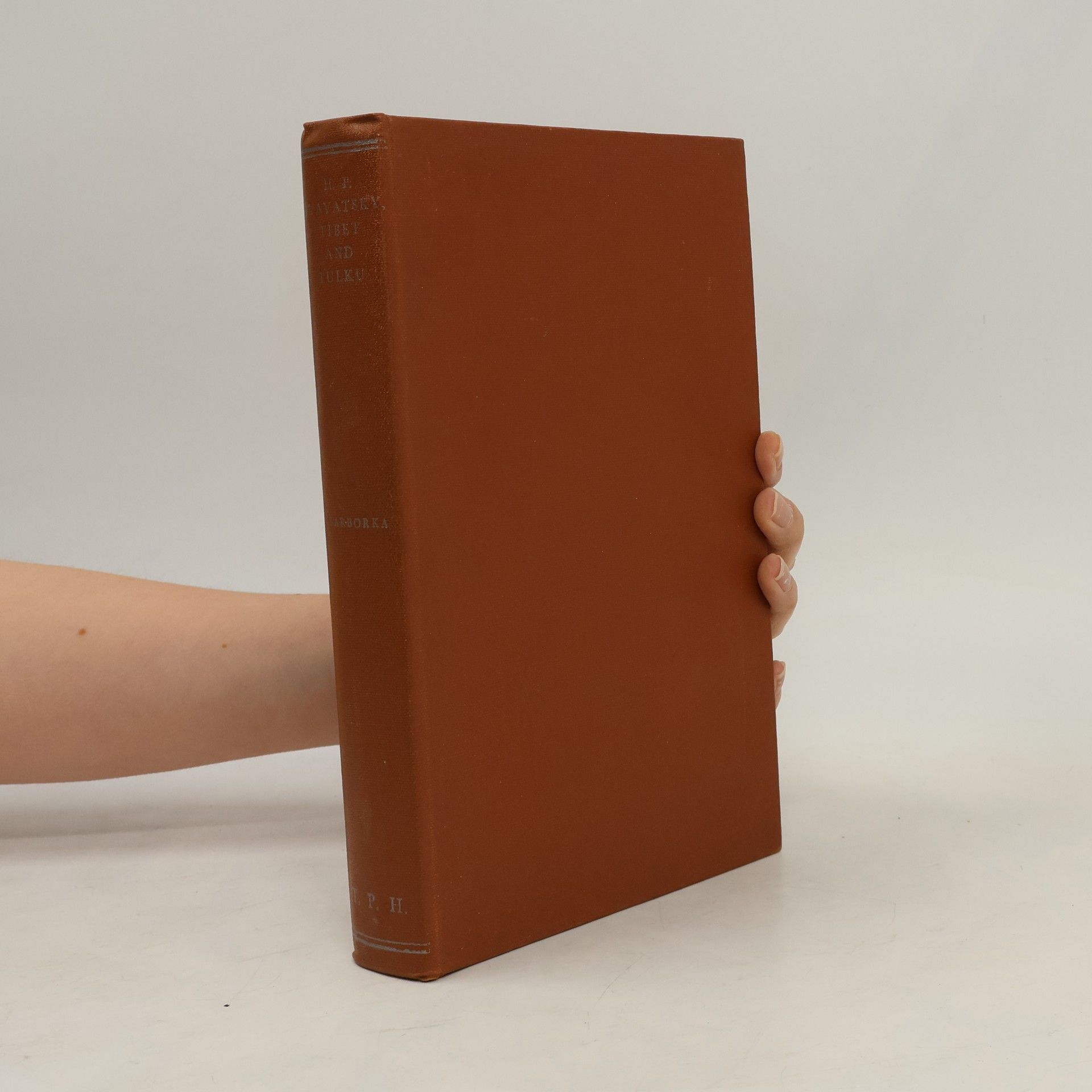 Geoffrey A. Barborka H. P. Blavatsky, Tibet and Tulku