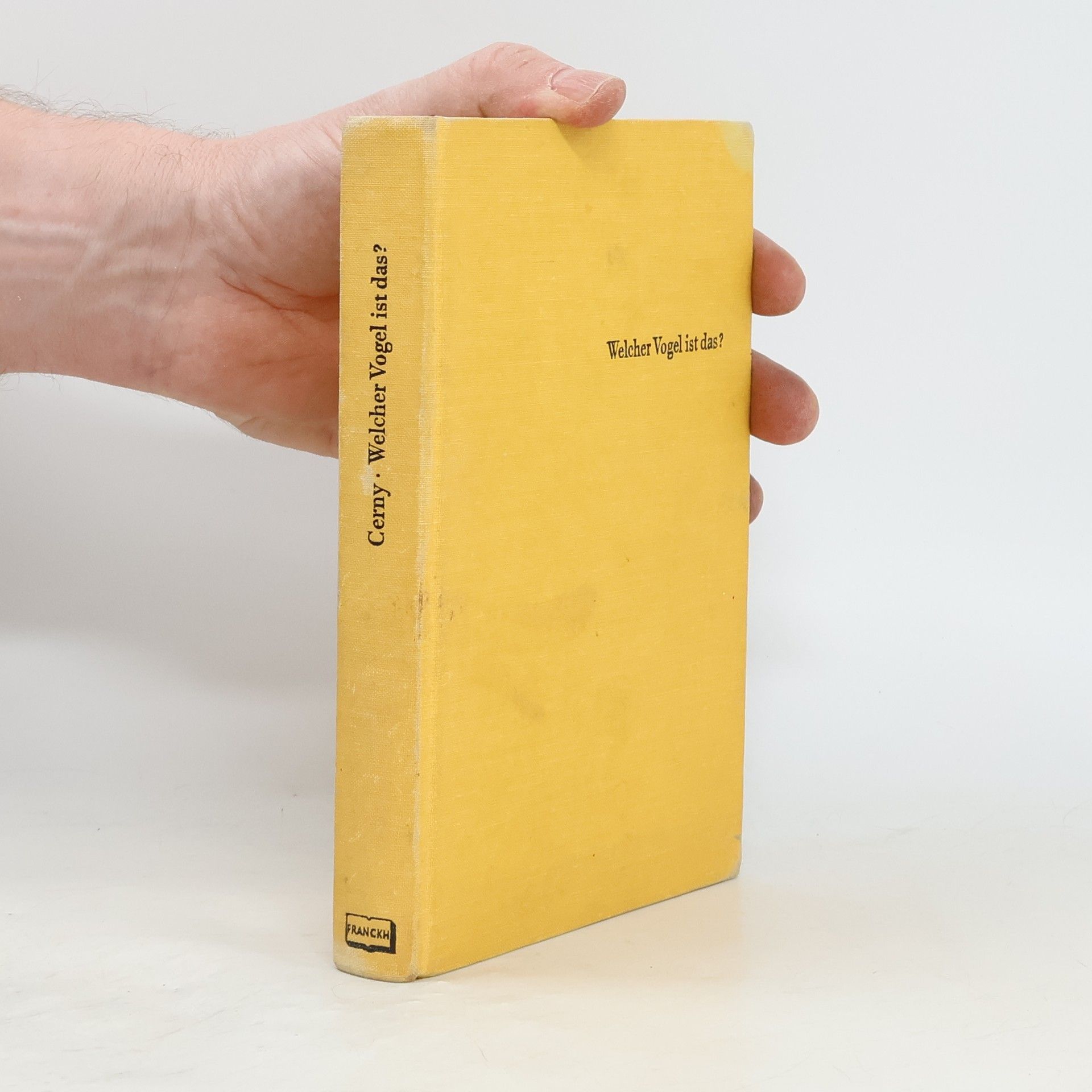 Walter Černý Welcher Vogel ist das?