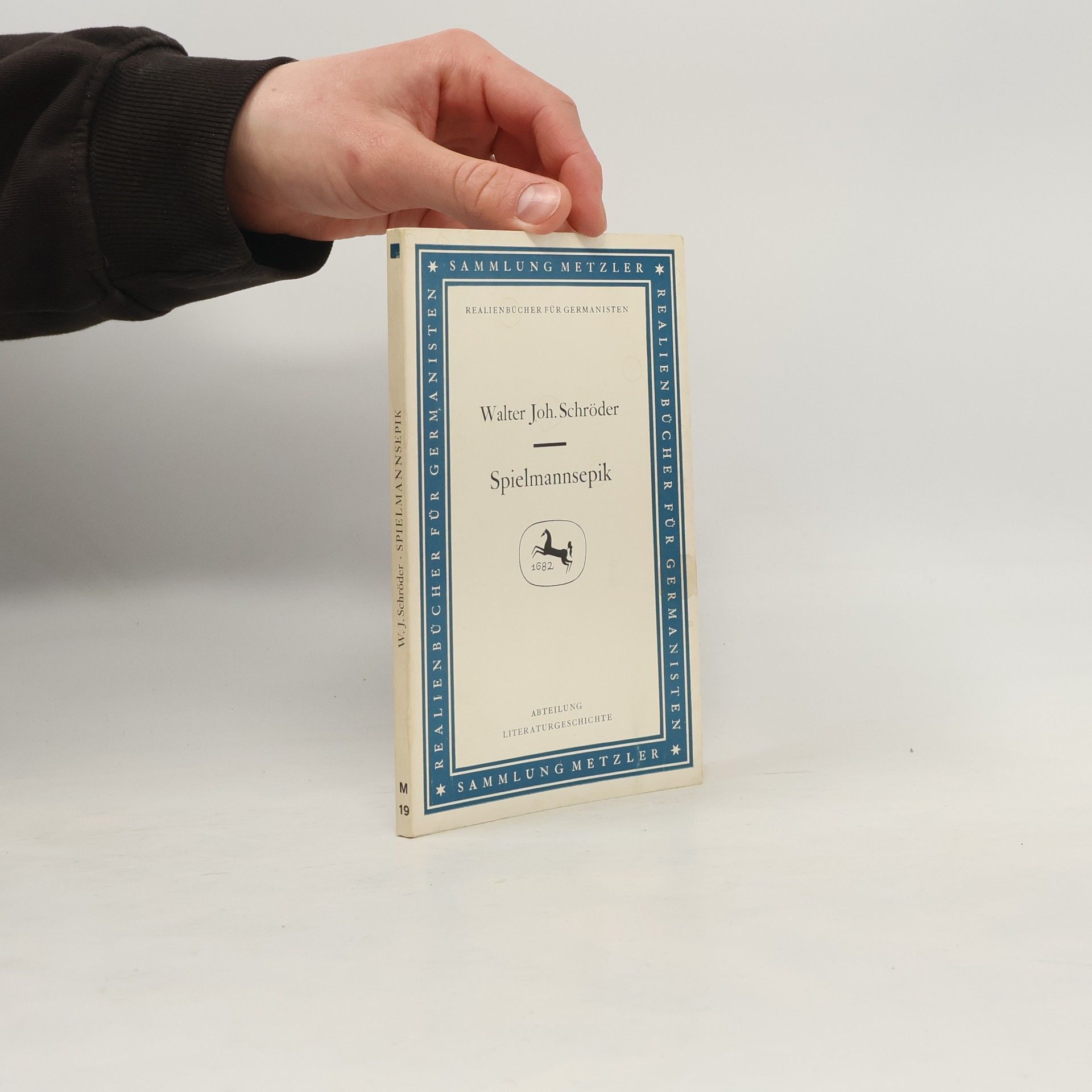 Walter Johannes Schröder Spielmannsepik