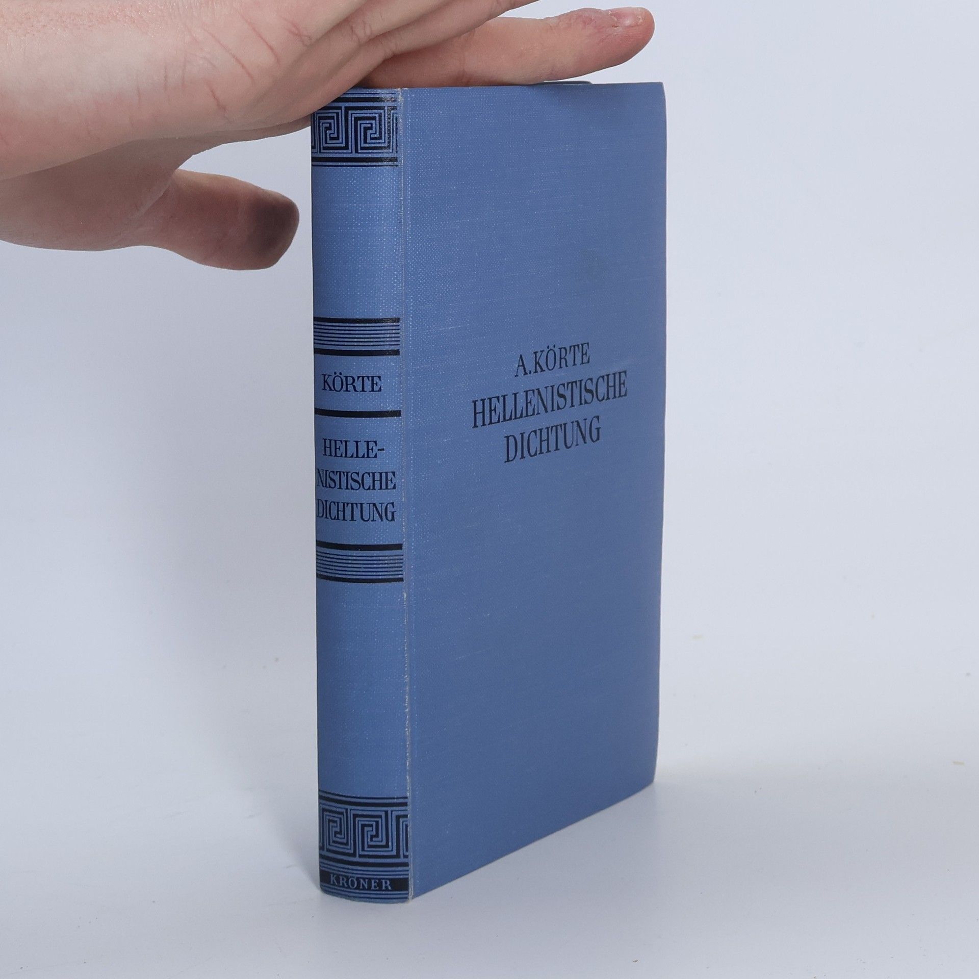 Alfred Körte Hellenistische Dichtung