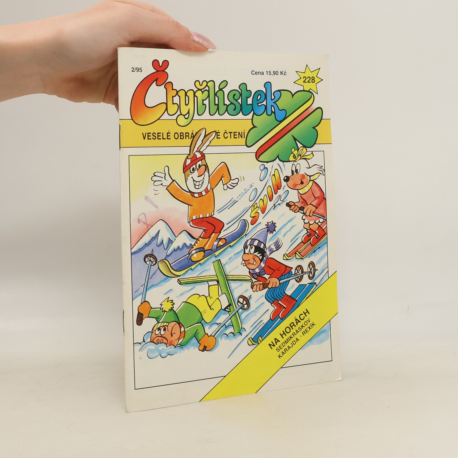 Autorenkollektiv Čtyřlístek 228, 2/1995. Na horách