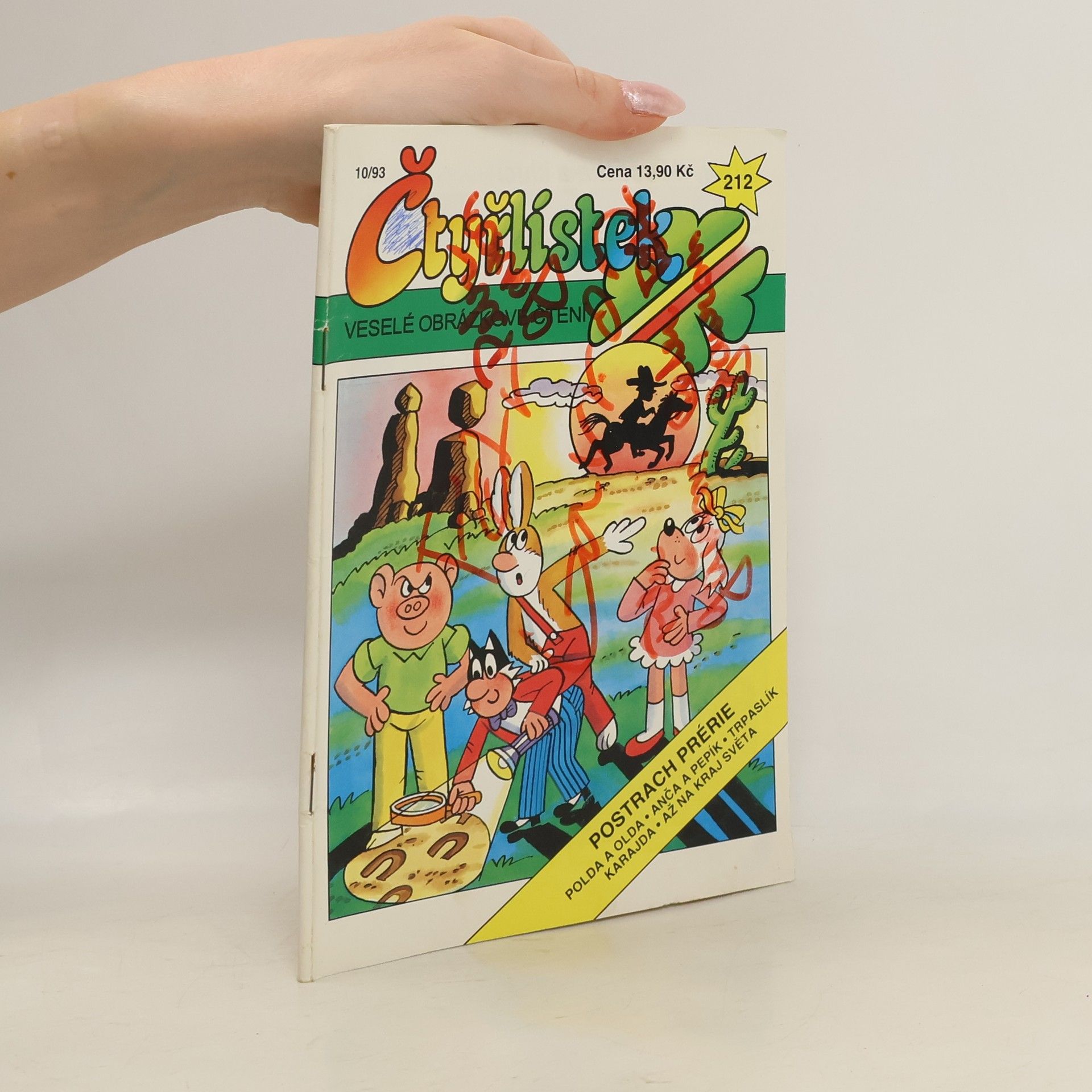 Kolektiv autorů Čtyřlístek 212, 10/1993