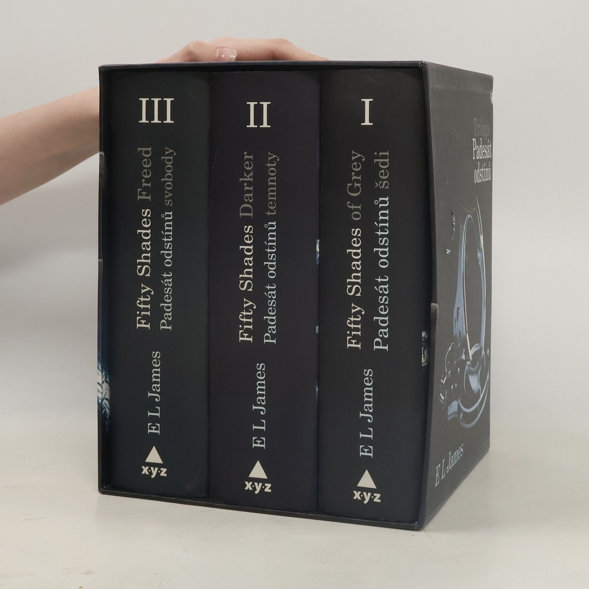 E L James Fifty Shades Trilogie 1-3