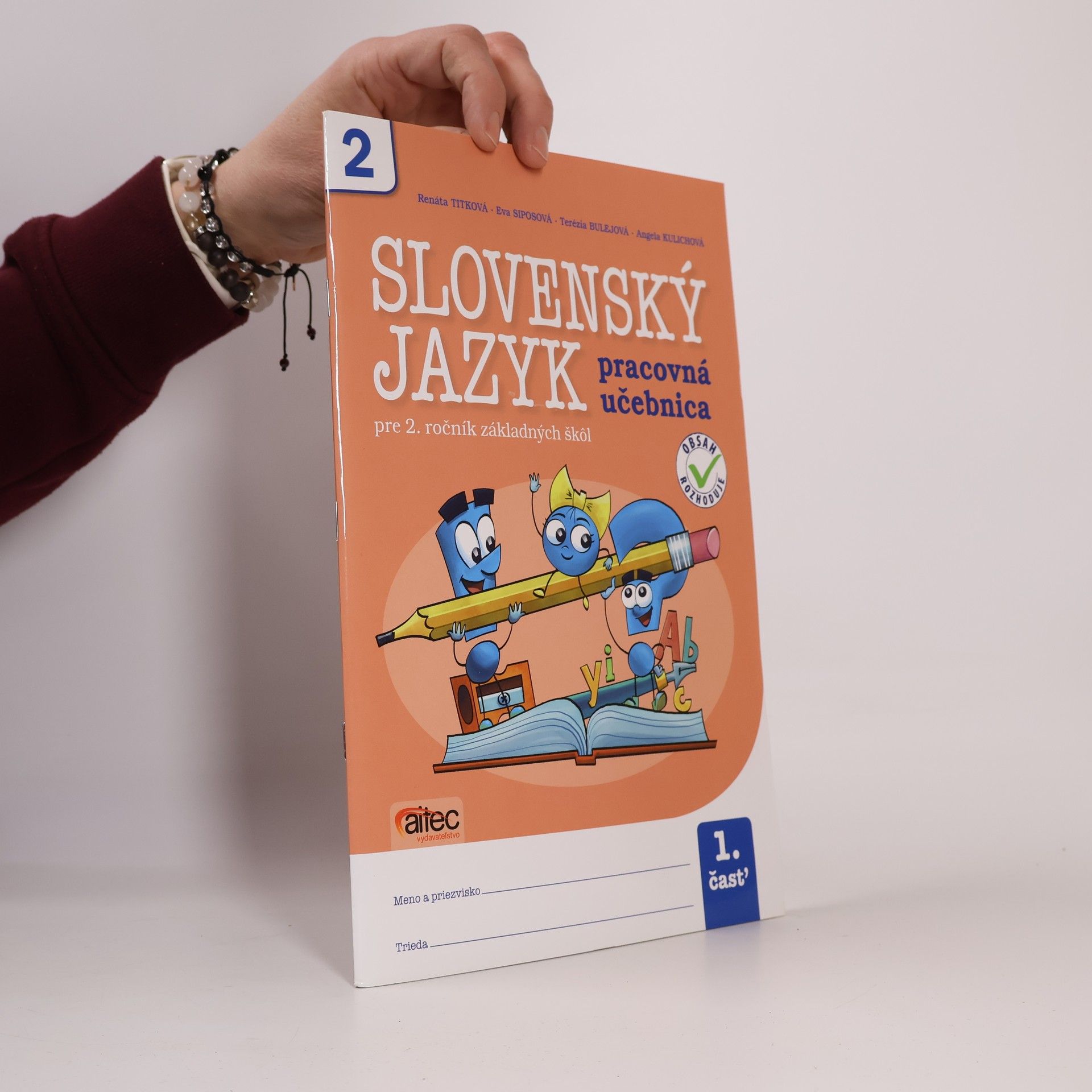 Renáta Titková Slovenský jazyk pre 2. ročník základných škol. Pracovná učebnica