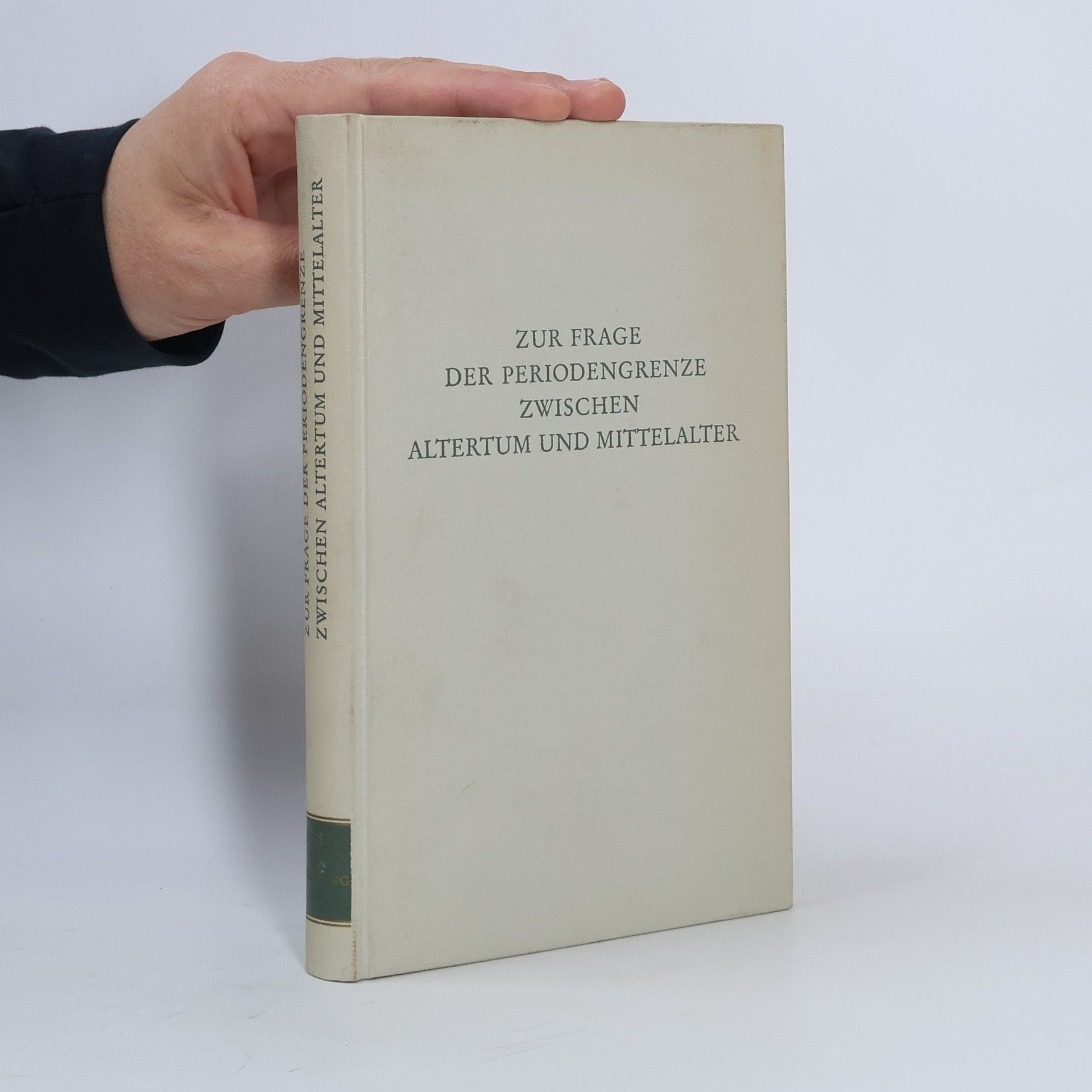 Autorenkollektiv Zur Frage der Periodengrenze zwischen Altertum und Mittelalter