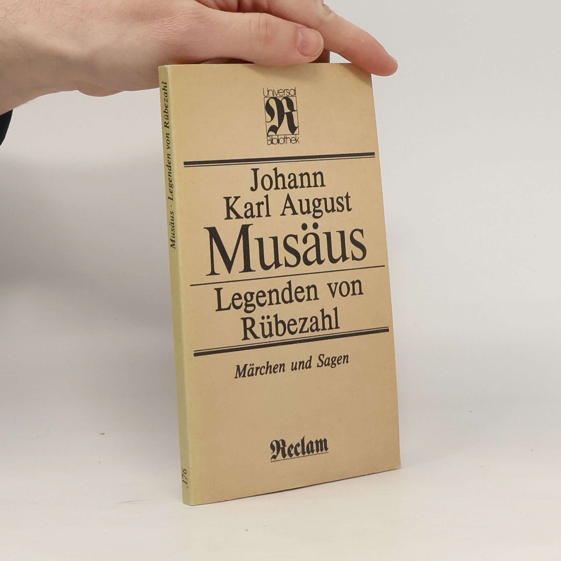 Johann Karl August Musäus Legenden von Rübezahl