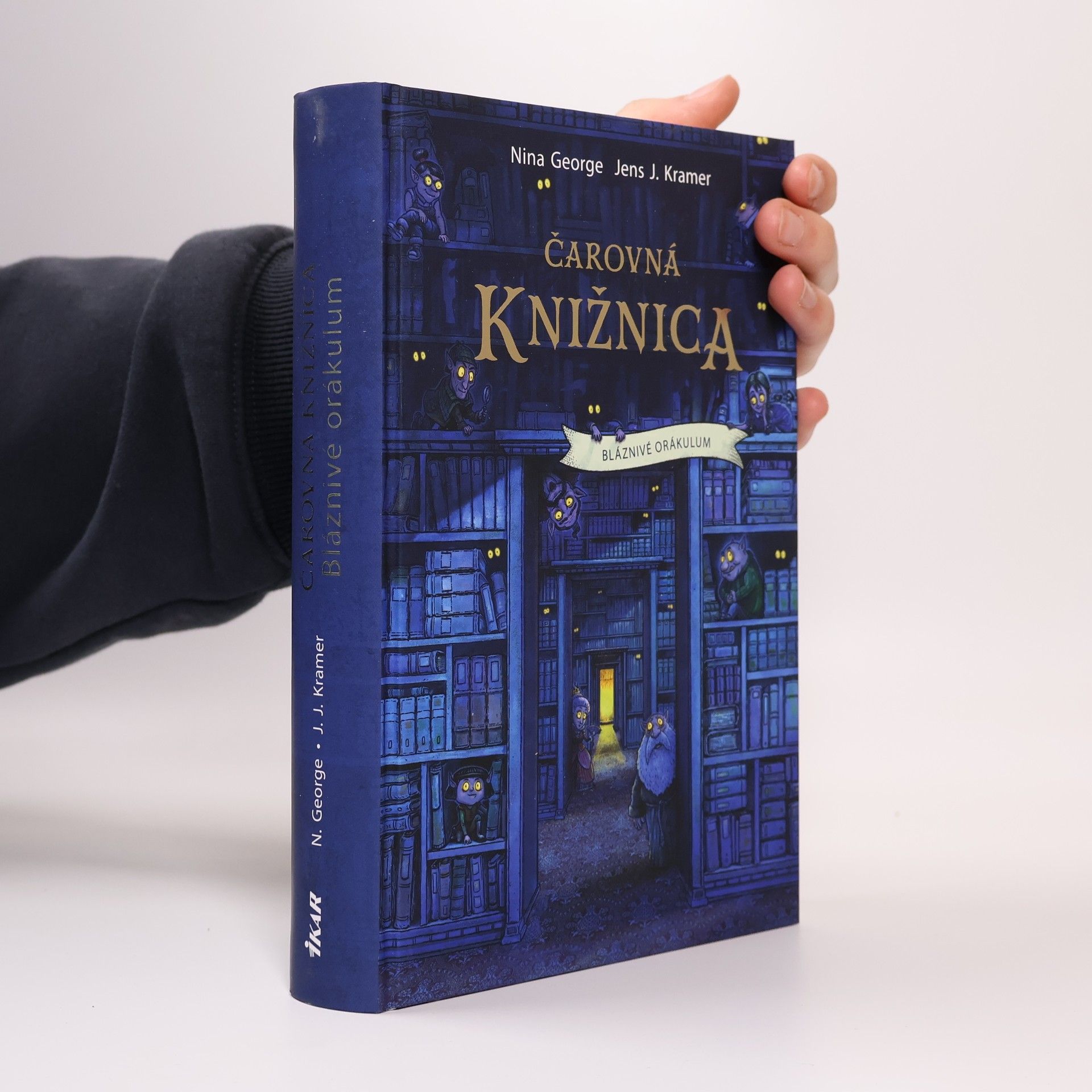 Nina George Čarovná knižnica: Bláznivé orákulum