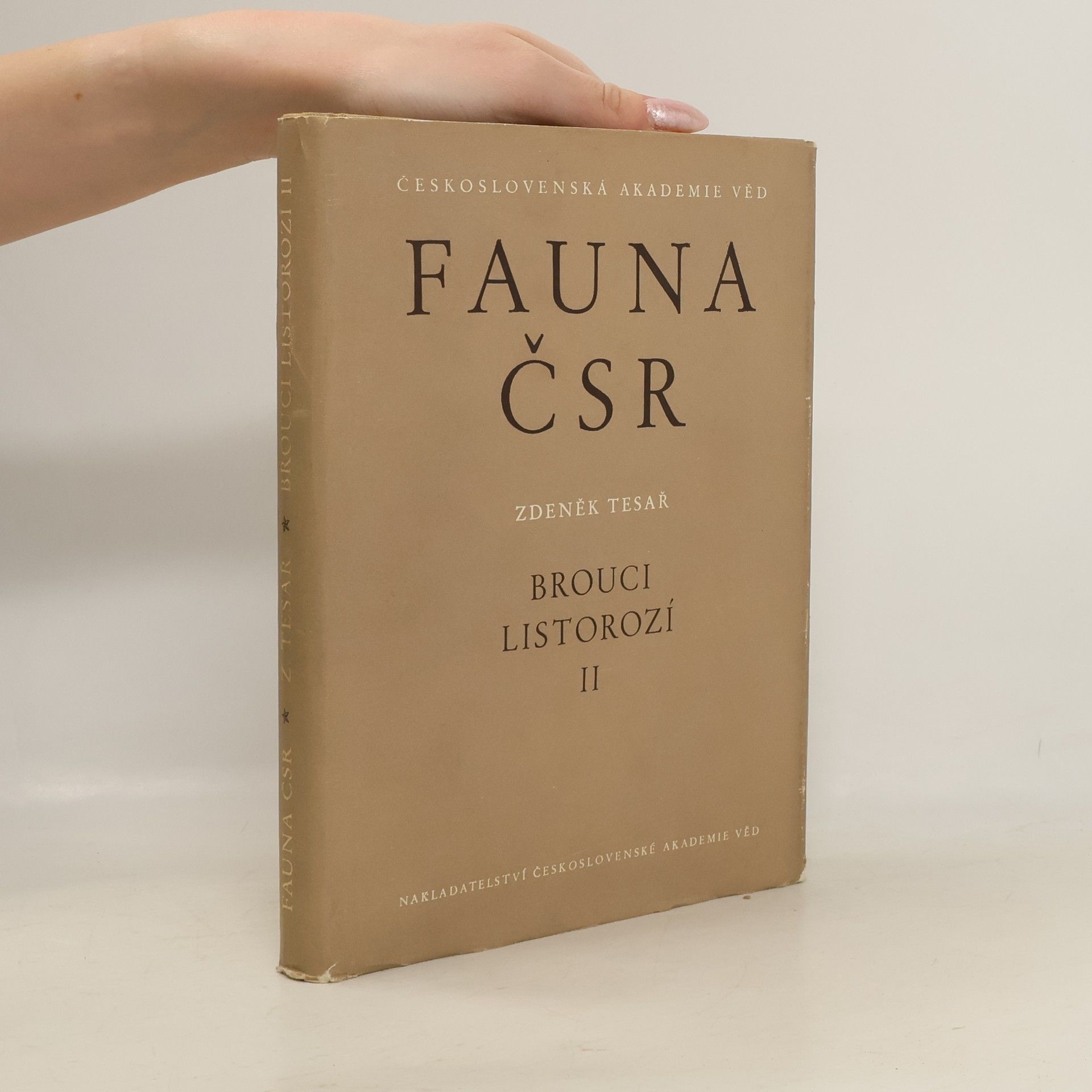 Zdeněk Tesař Fauna ČSR. Brouci listorozí II