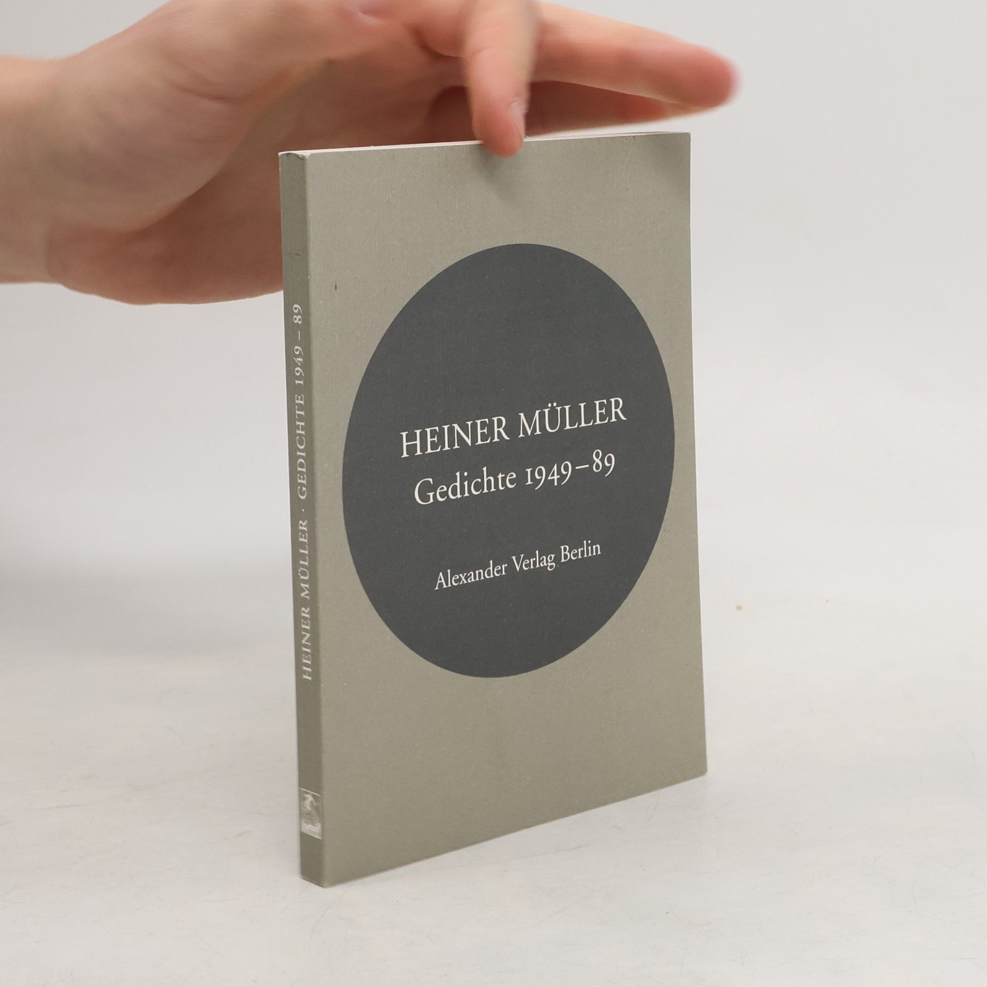 Heiner Müller Gedichte 1949-1989