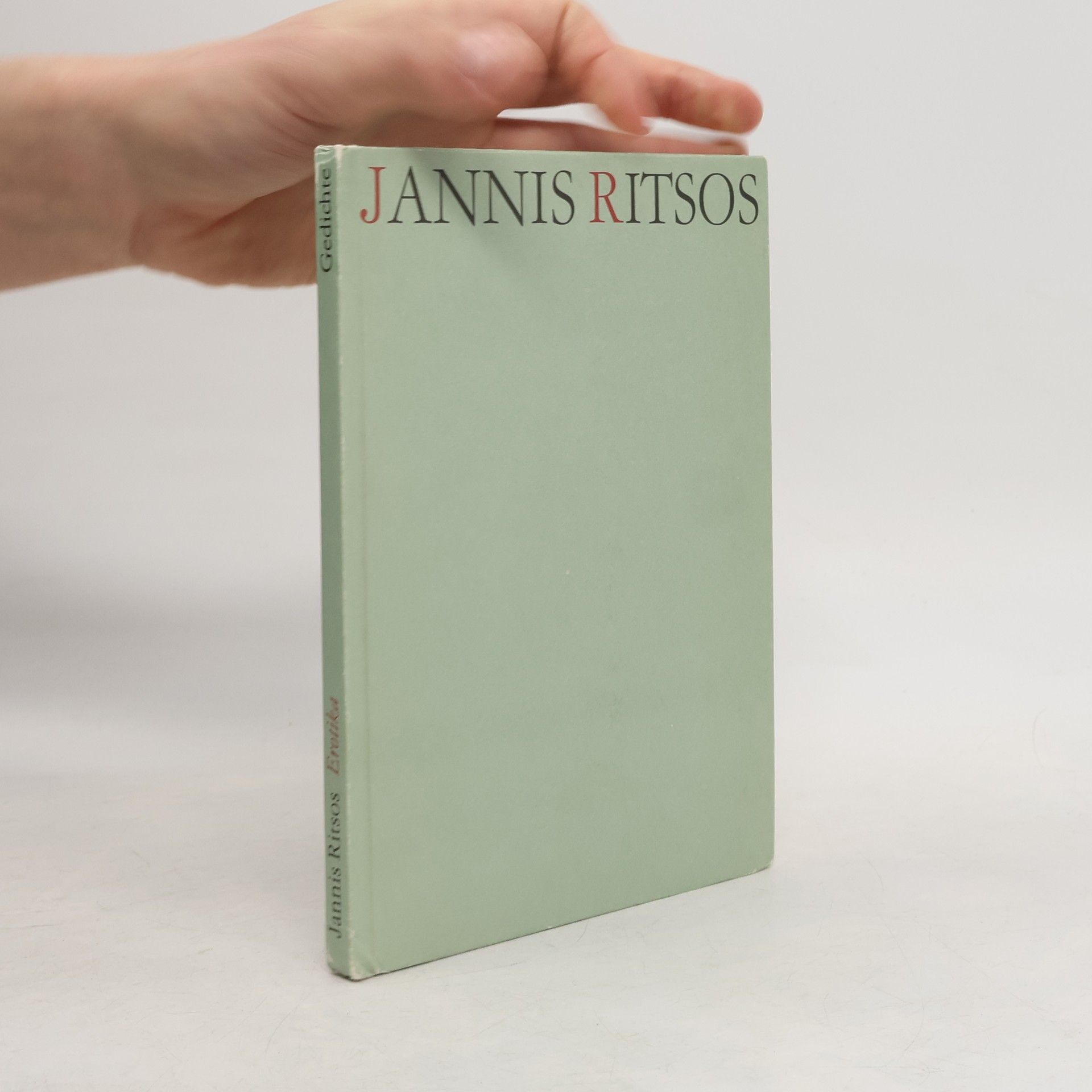 Yannis Ritsos Gedichte