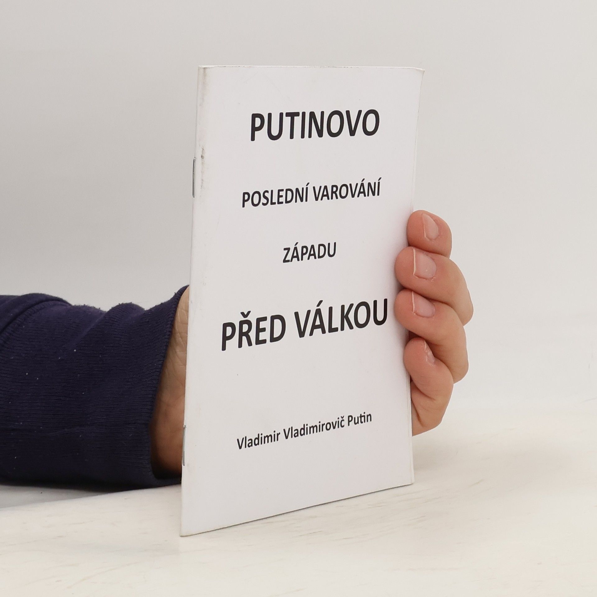 Andrei Kolesnikov Putinovo poslední varování Západu před válkou