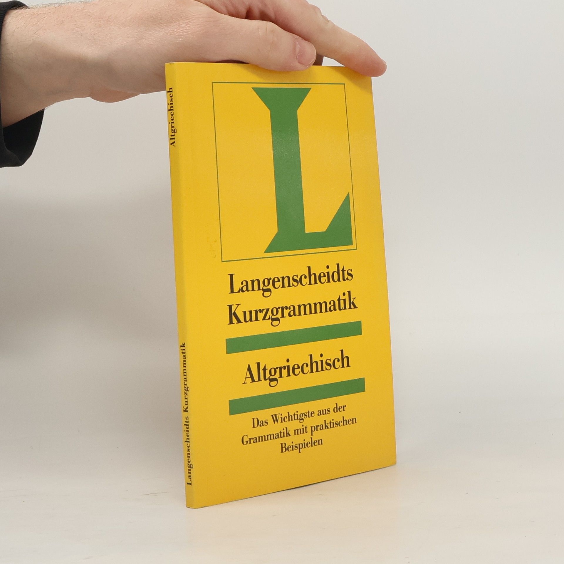 Leo Stock Langenscheidts Kurzgrammatik Altgriechisch
