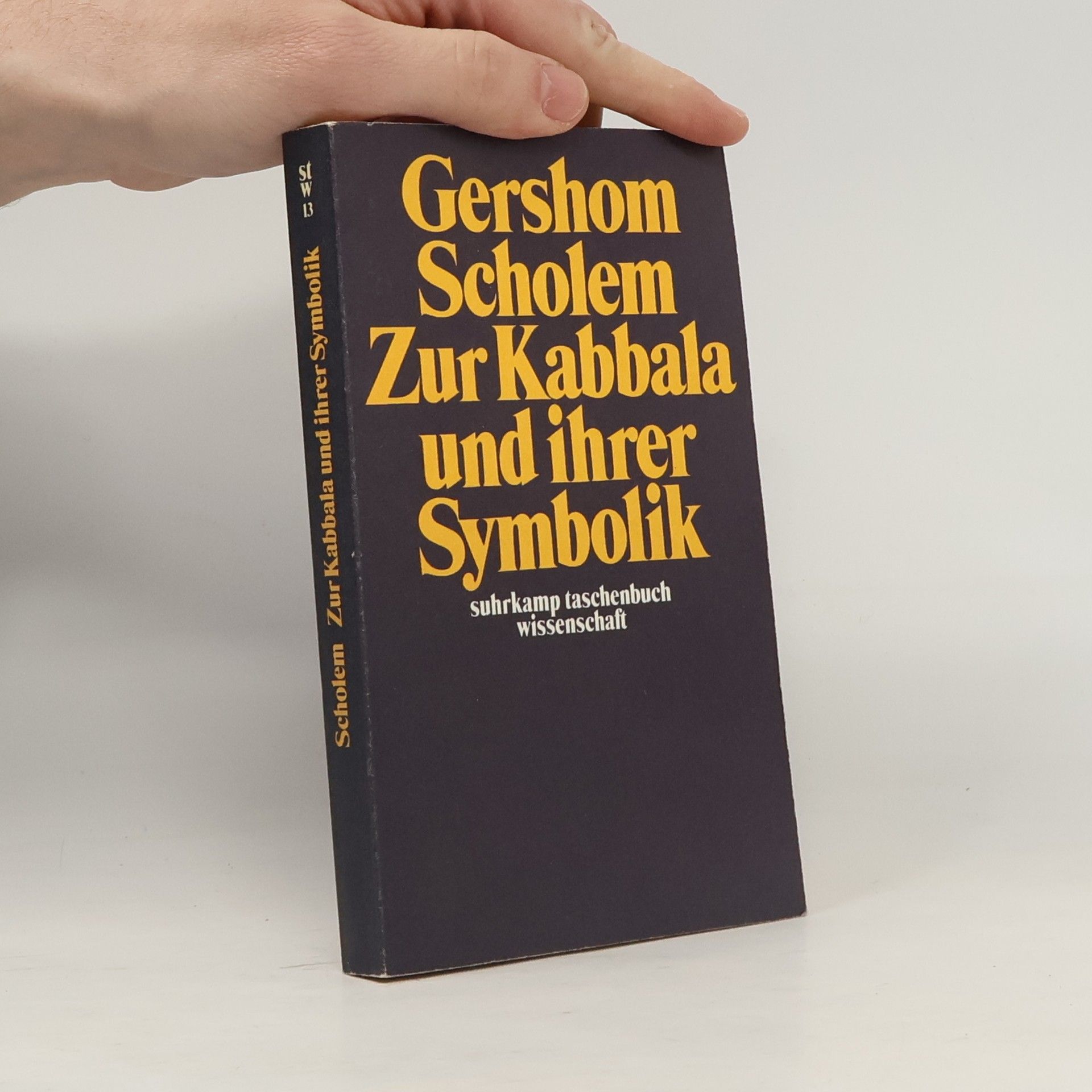 Gershom Scholem Zur Kabbala und ihrer Symbolik