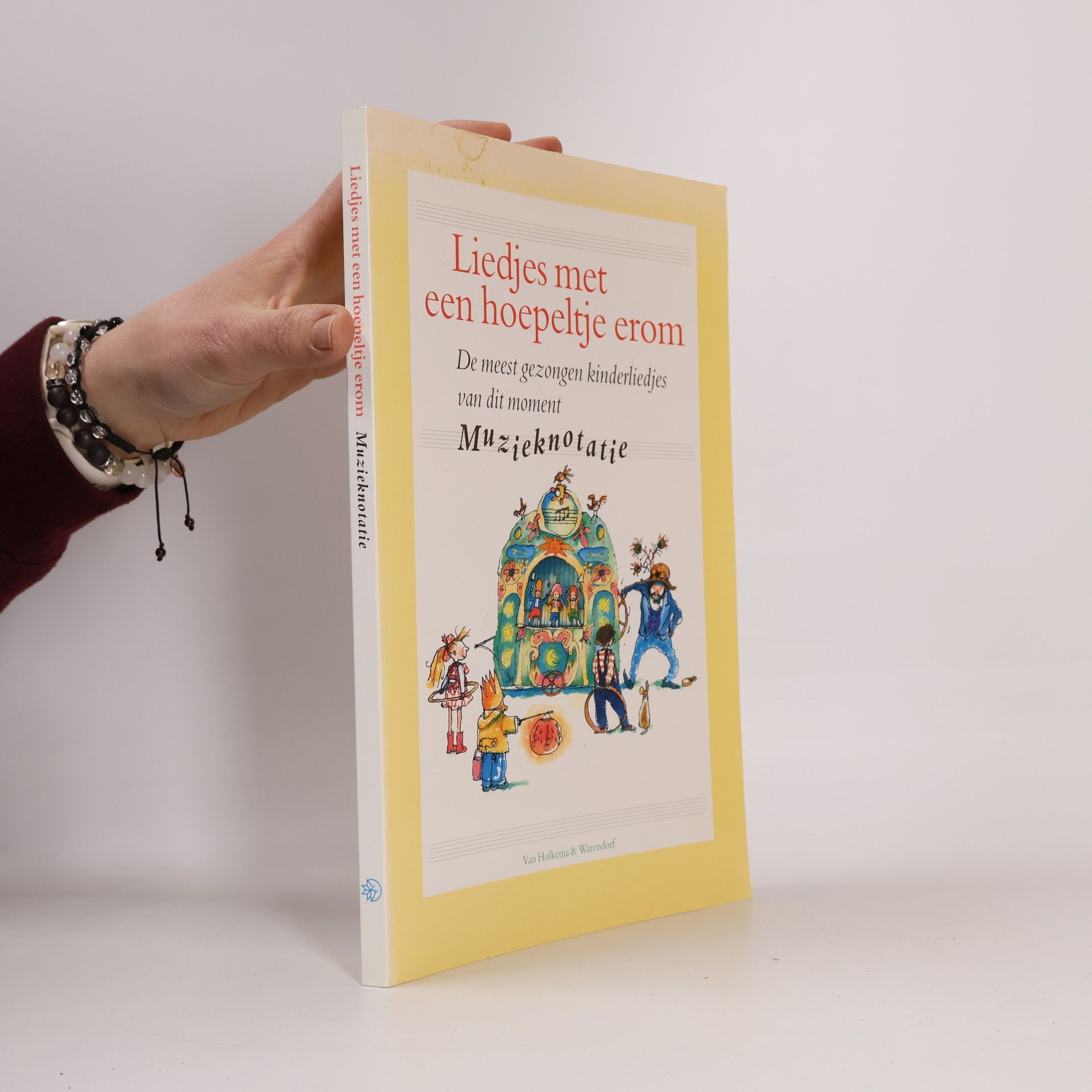 Jan Vermeulen Liedjes met een hoepeltje erom, muzieknotatie