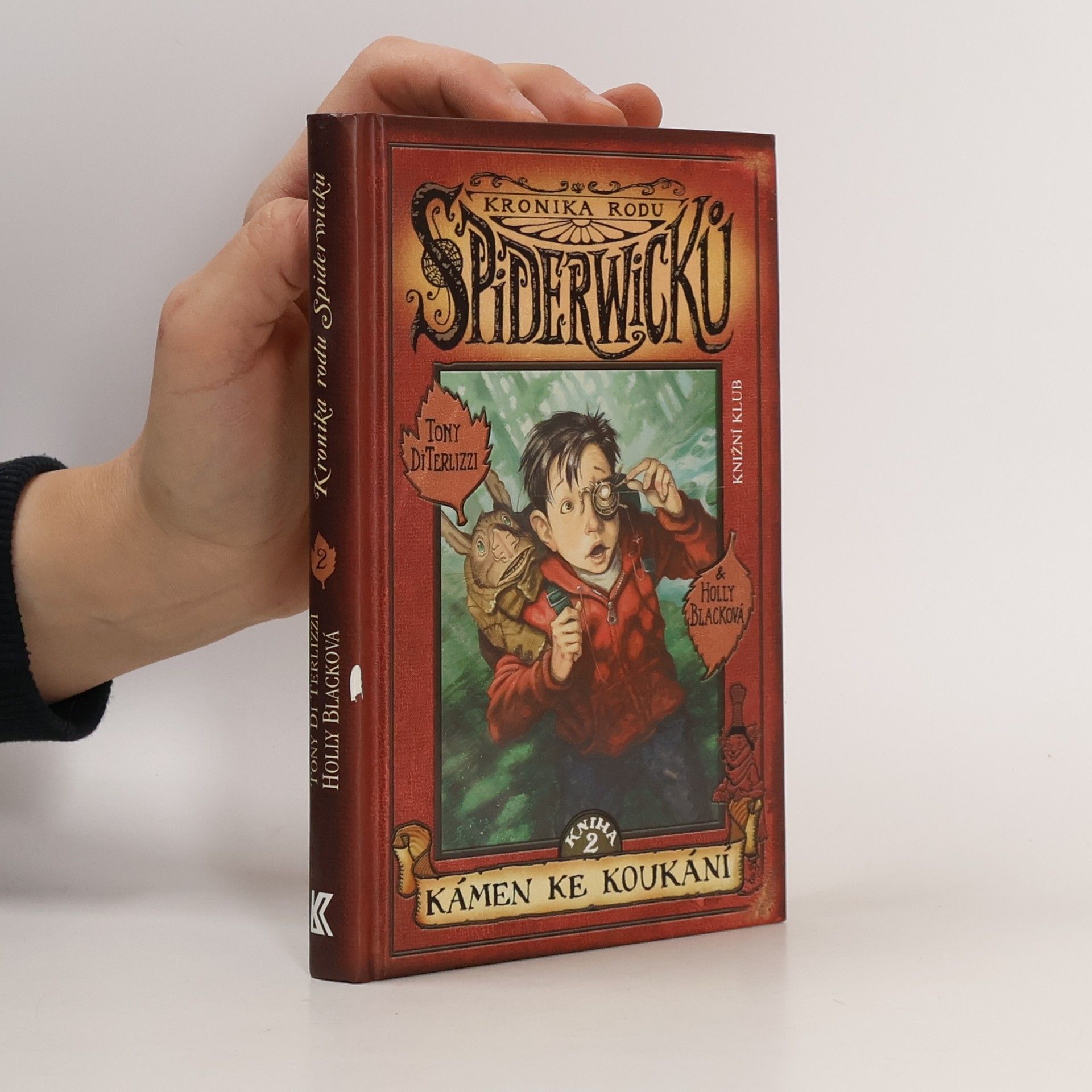 Tony DiTerlizzi Kronika rodu Spiderwicků. Kniha 2., Kámen ke koukání