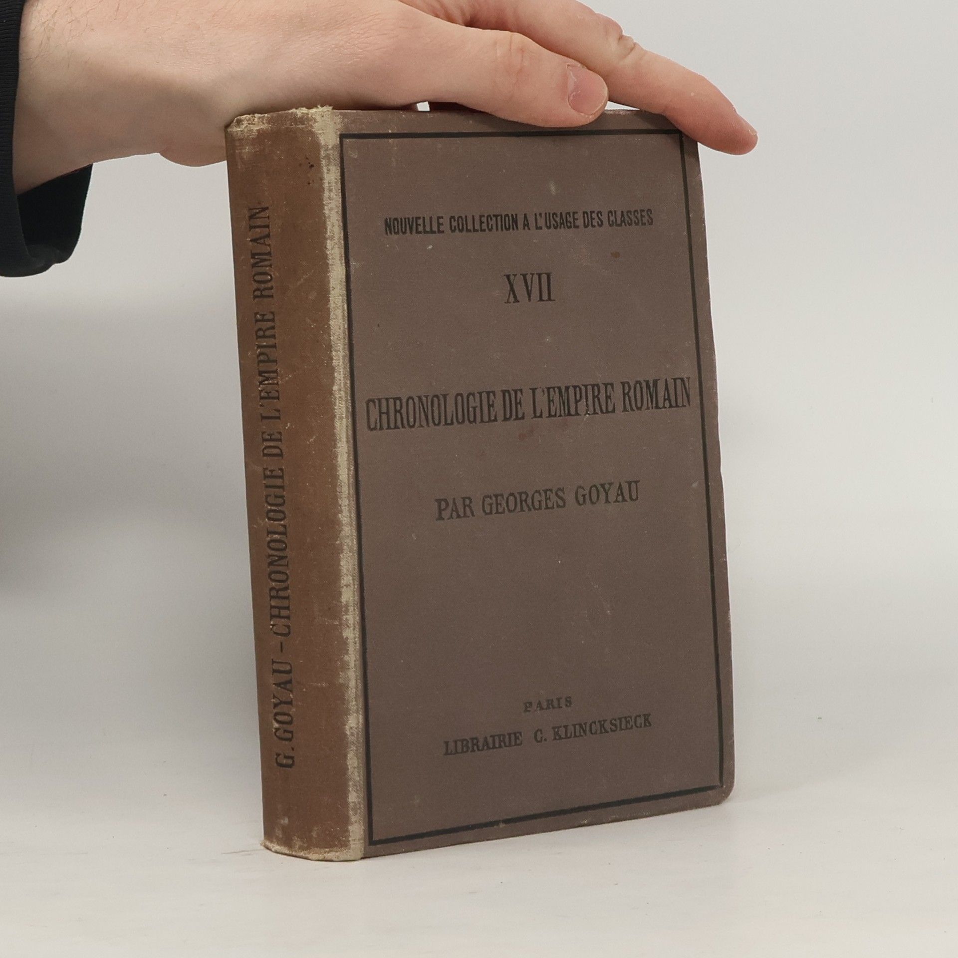 Georges Goyau Chronologie de l'Empire romain