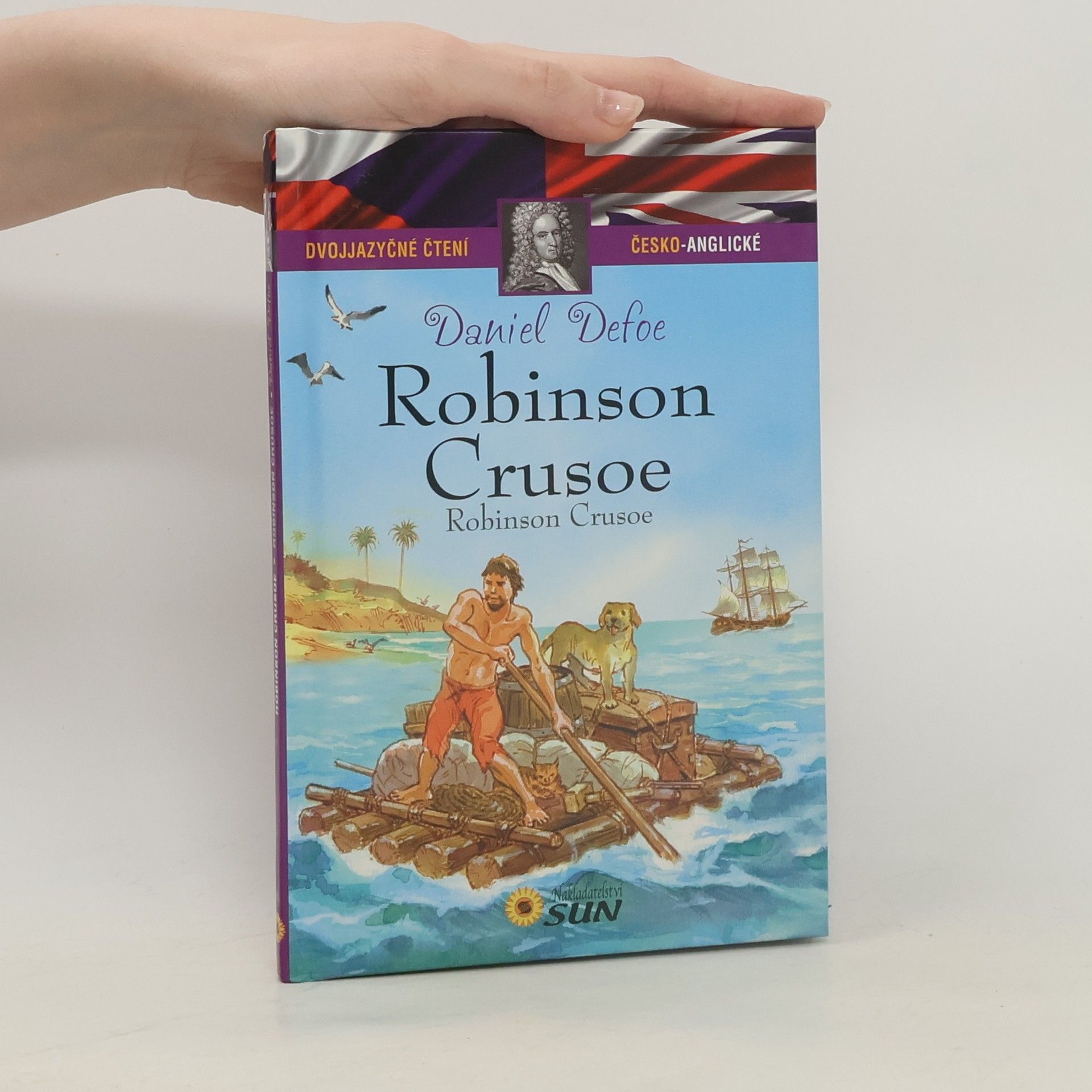 Daniel Defoe Robinson Crusoe. Robinson Crusoe. Dvojjazyčné čtení česko-anglické