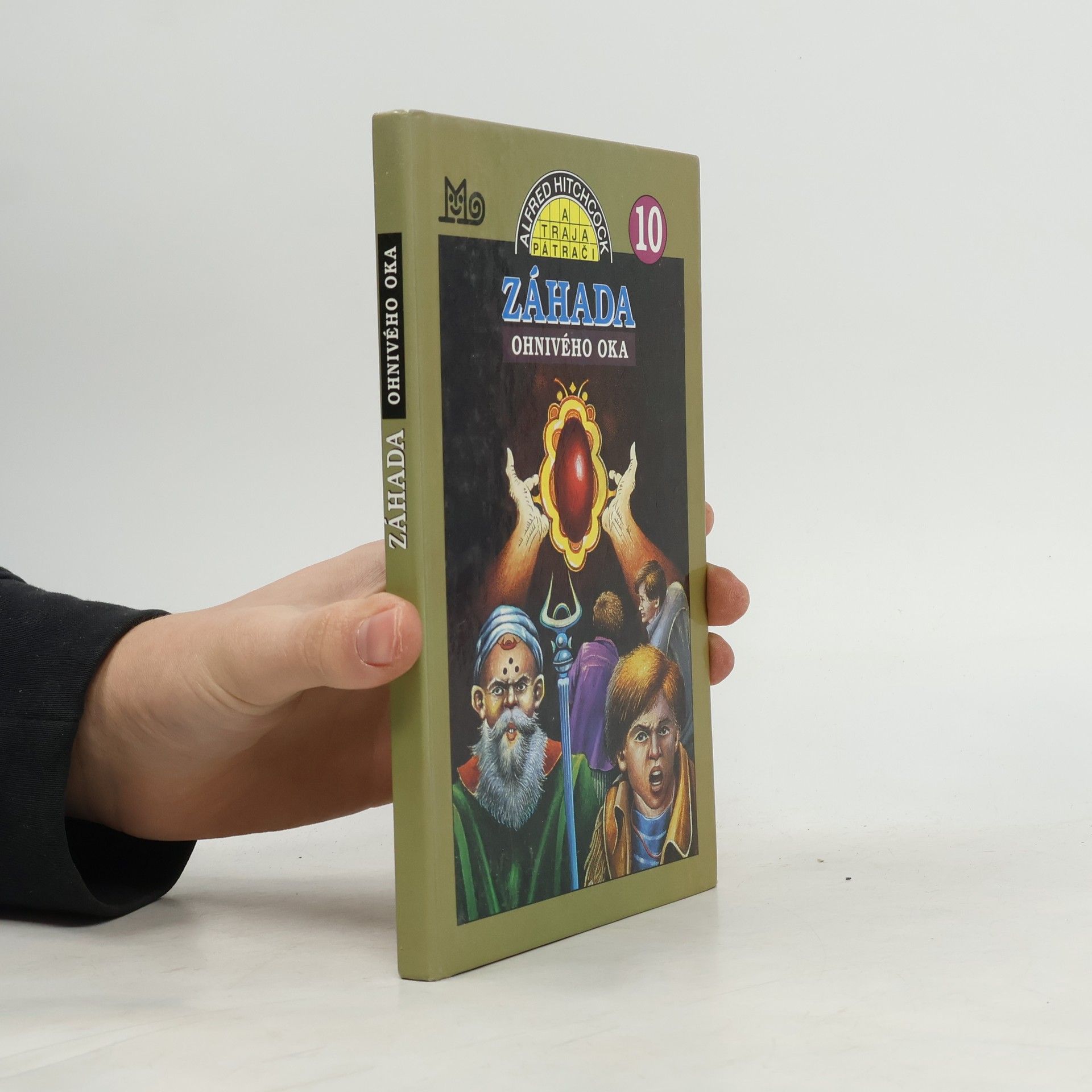 Robert Arthur Jr. Záhada ohnivého oka. Alfred Hitchcock a traja pátrači 10