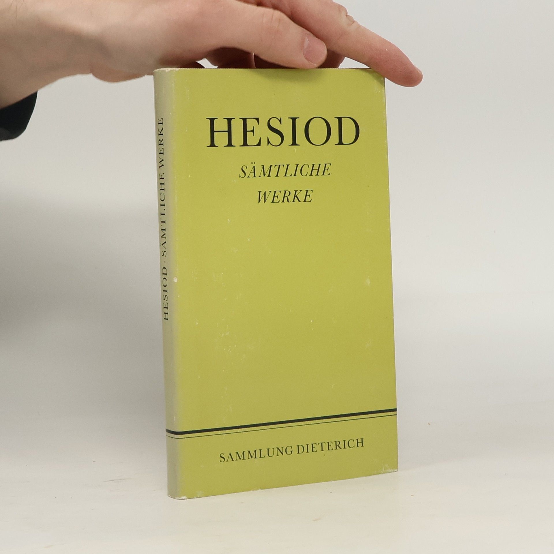 Hesiod Sämtliche Werke