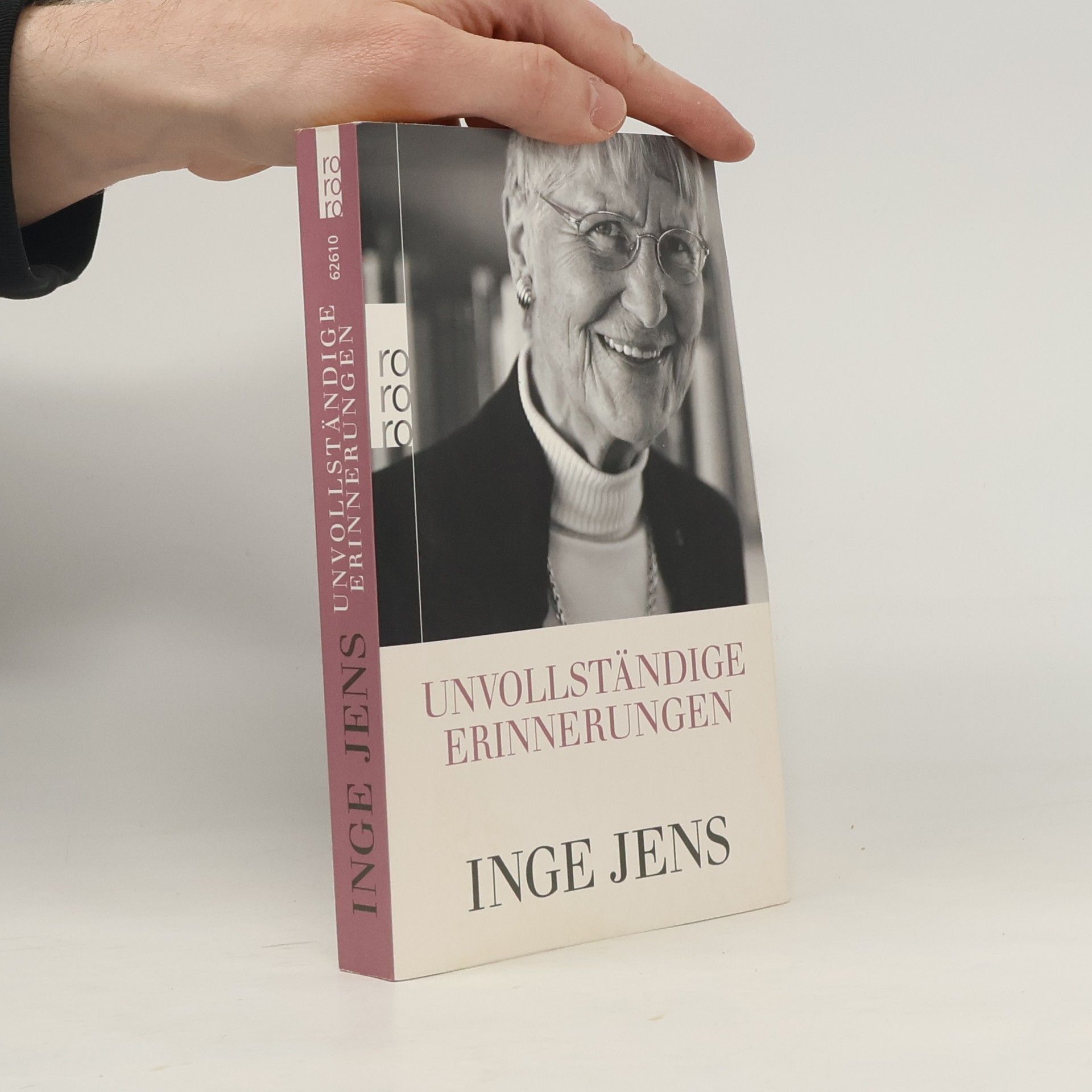 Inge Jens Unvollständige Erinnerungen