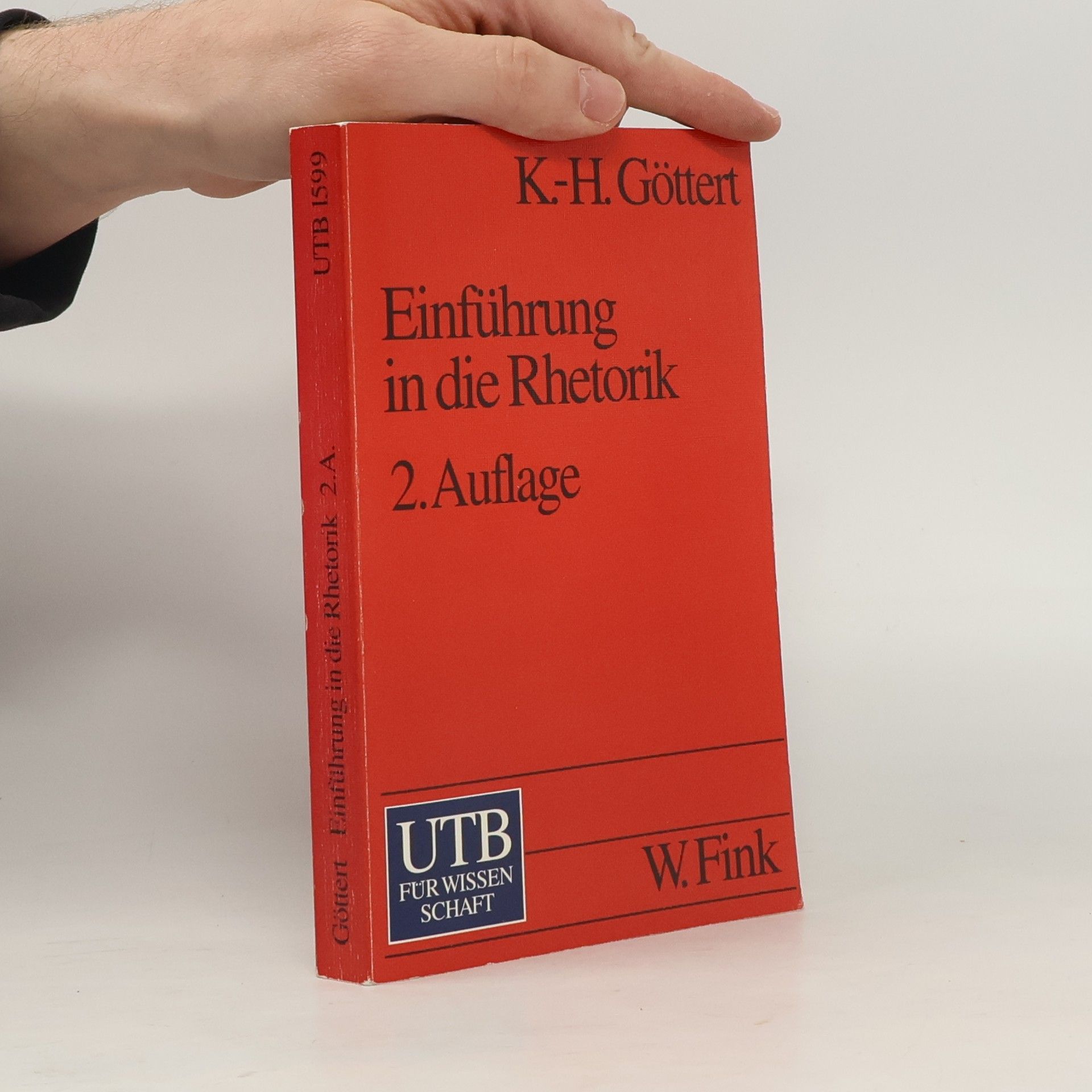 Karl-Heinz Göttert Einführung in die Rhetorik