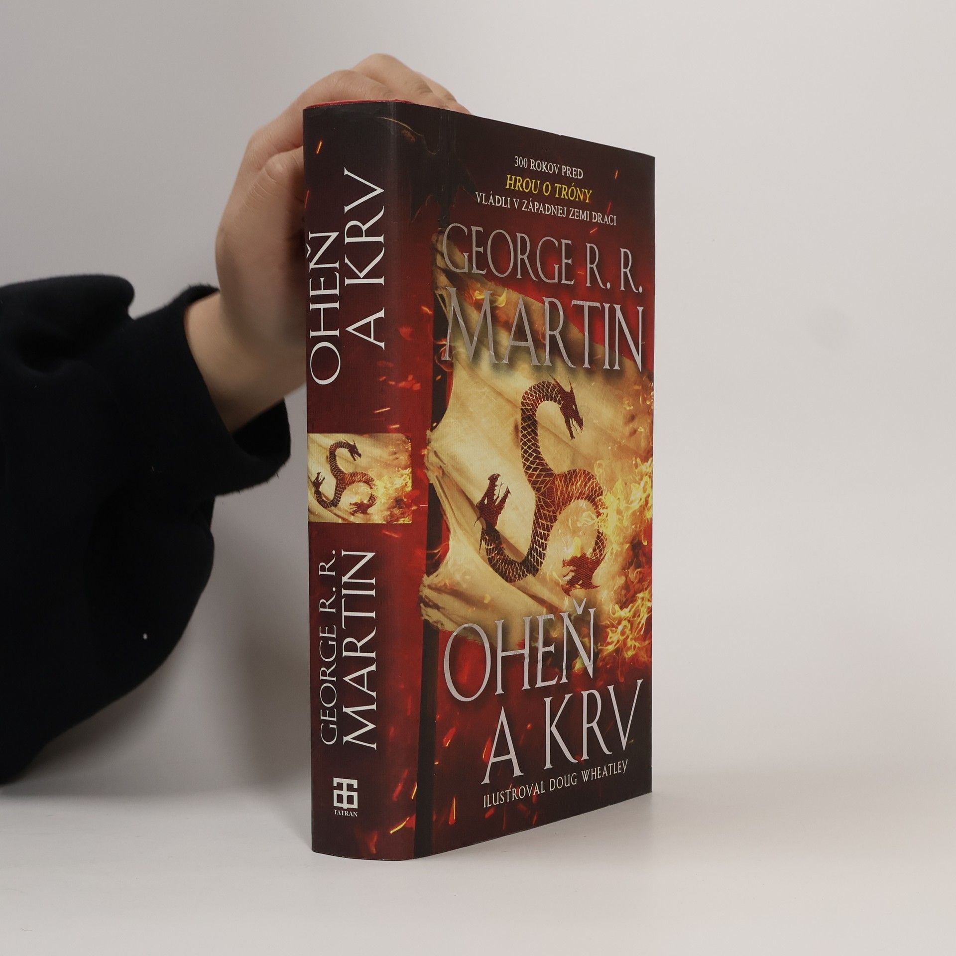 George R. R. Martin Oheň a krv