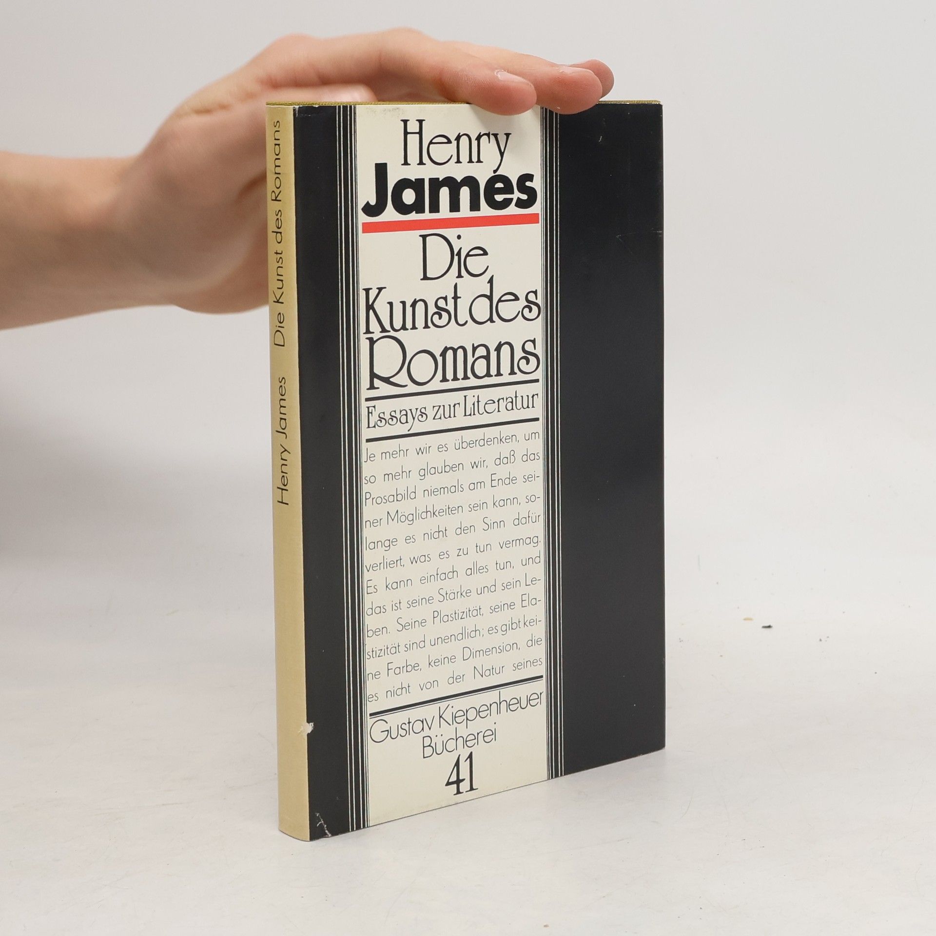 Henry James Die Kunst des Romans