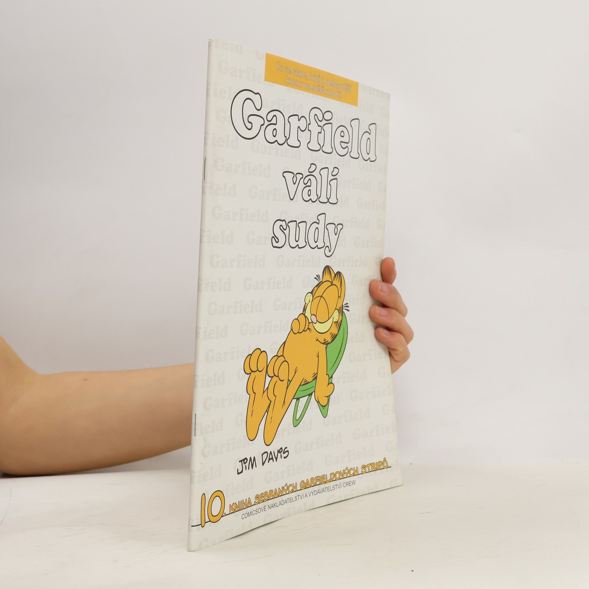 Jim Davis Garfield válí sudy