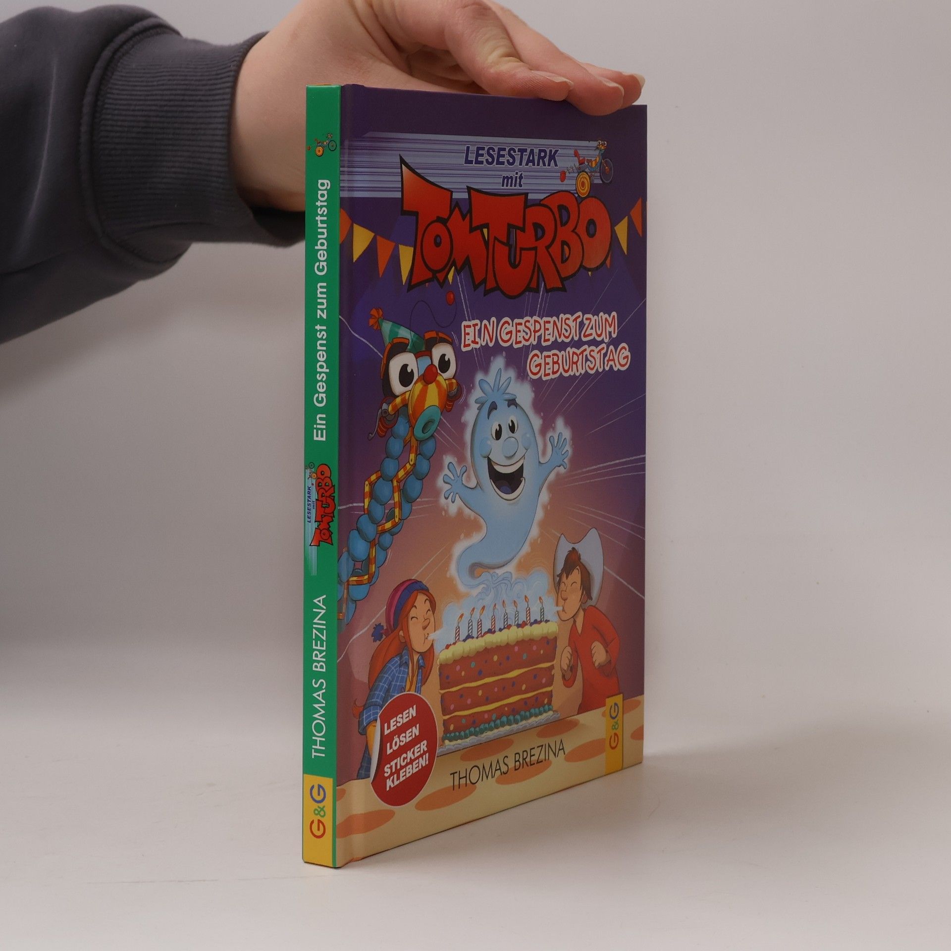 Thomas Brezina Tom Turbo - Lesestark - Ein Gespenst zum Geburtstag