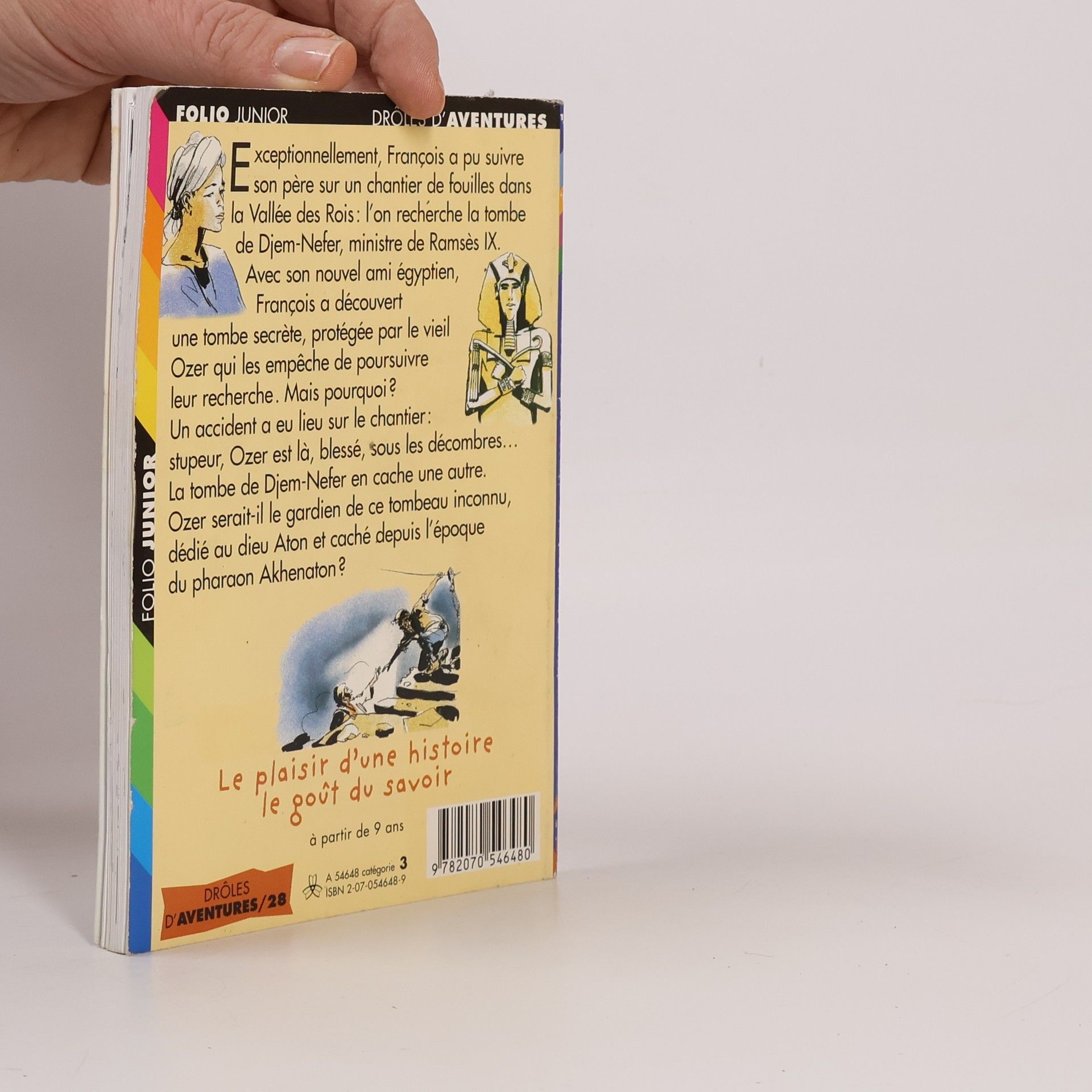 Alexis de Rougé Folio Junior - 146: Le secret de Djem-Nefer