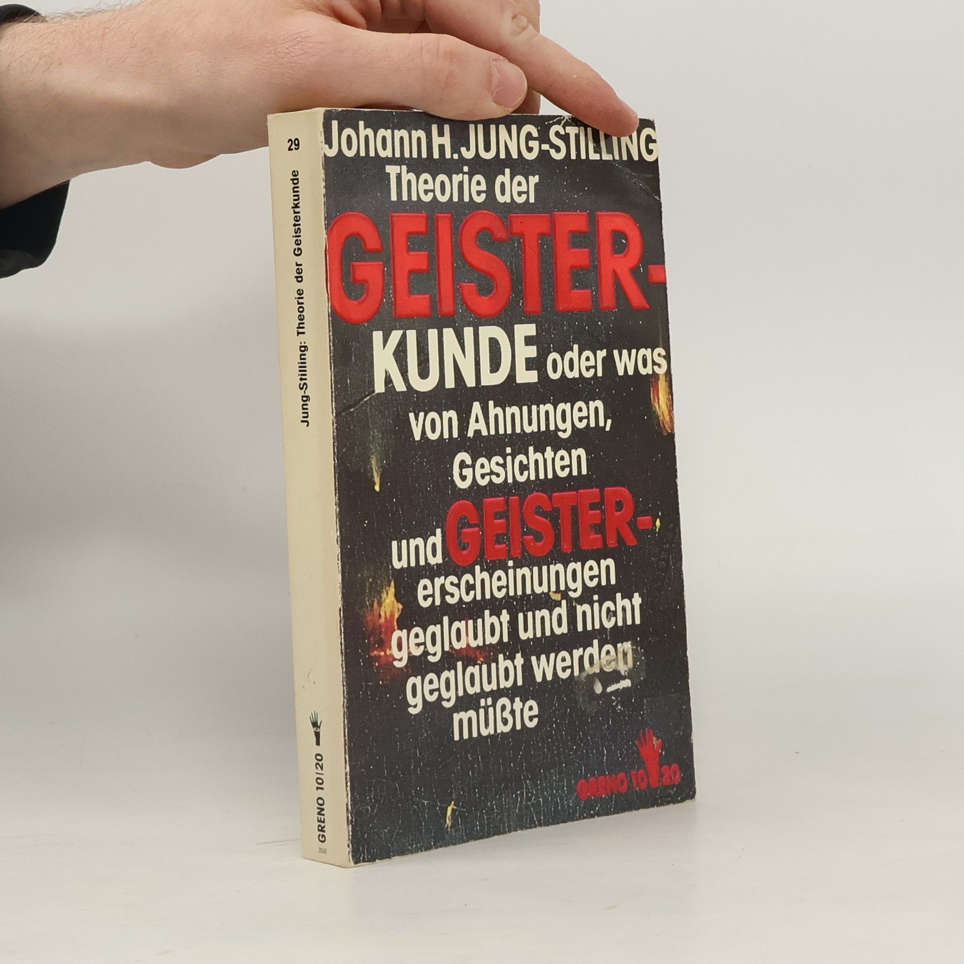 Johann Heinrich Jung-Stilling Theorie der Geisterkunde