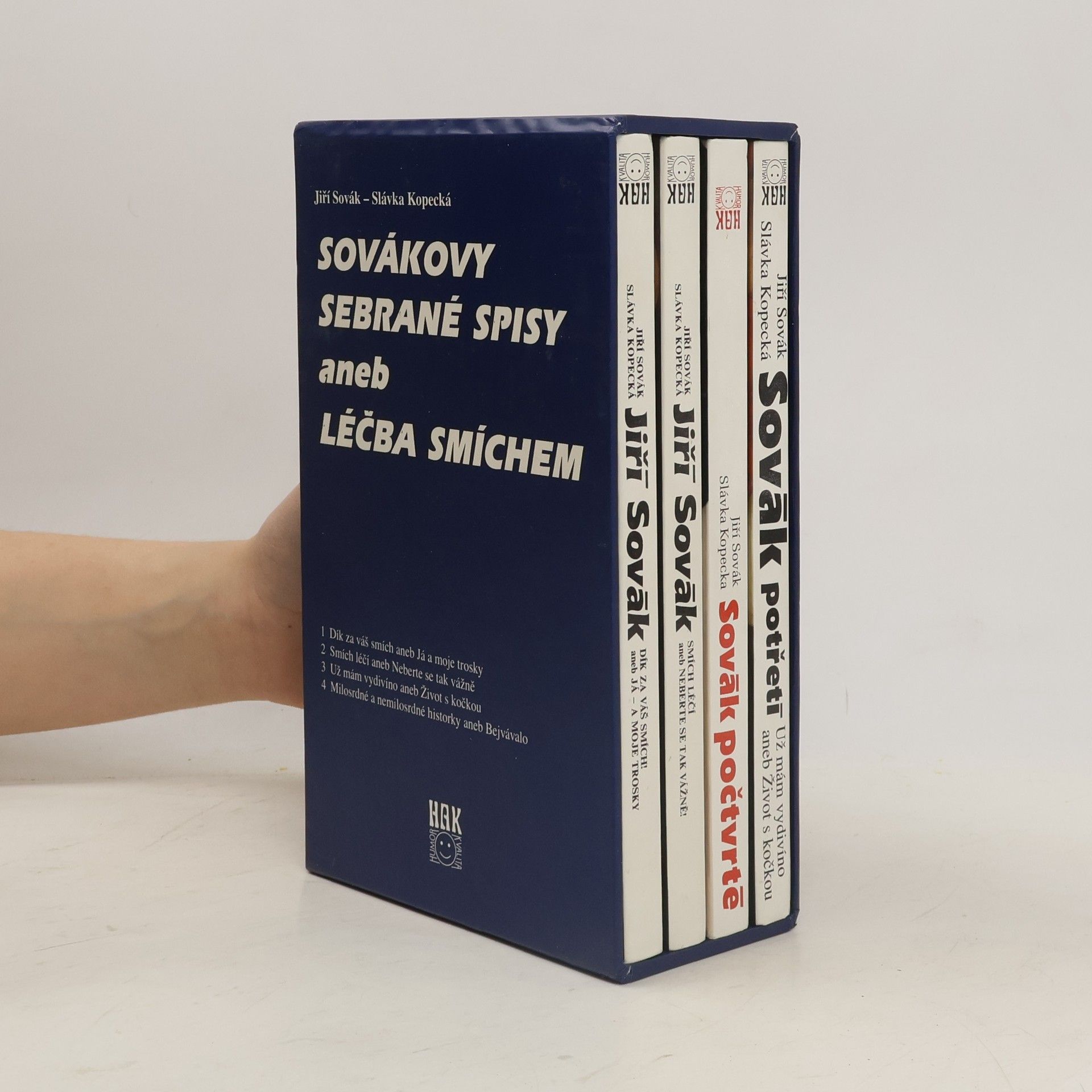 Sovákovy sebrané spisy aneb Léčba smíchem (box, 4 svazky)