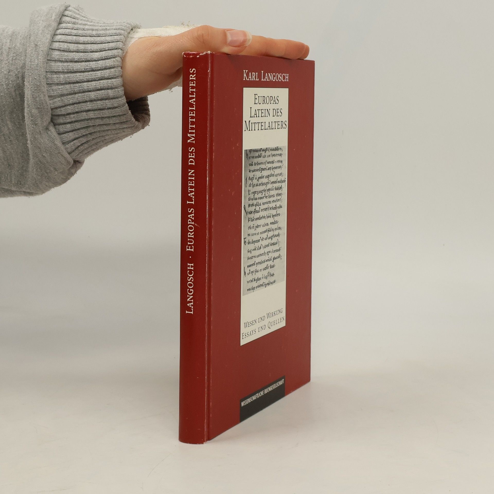Karl Langosch Europas Latein des Mittelalters