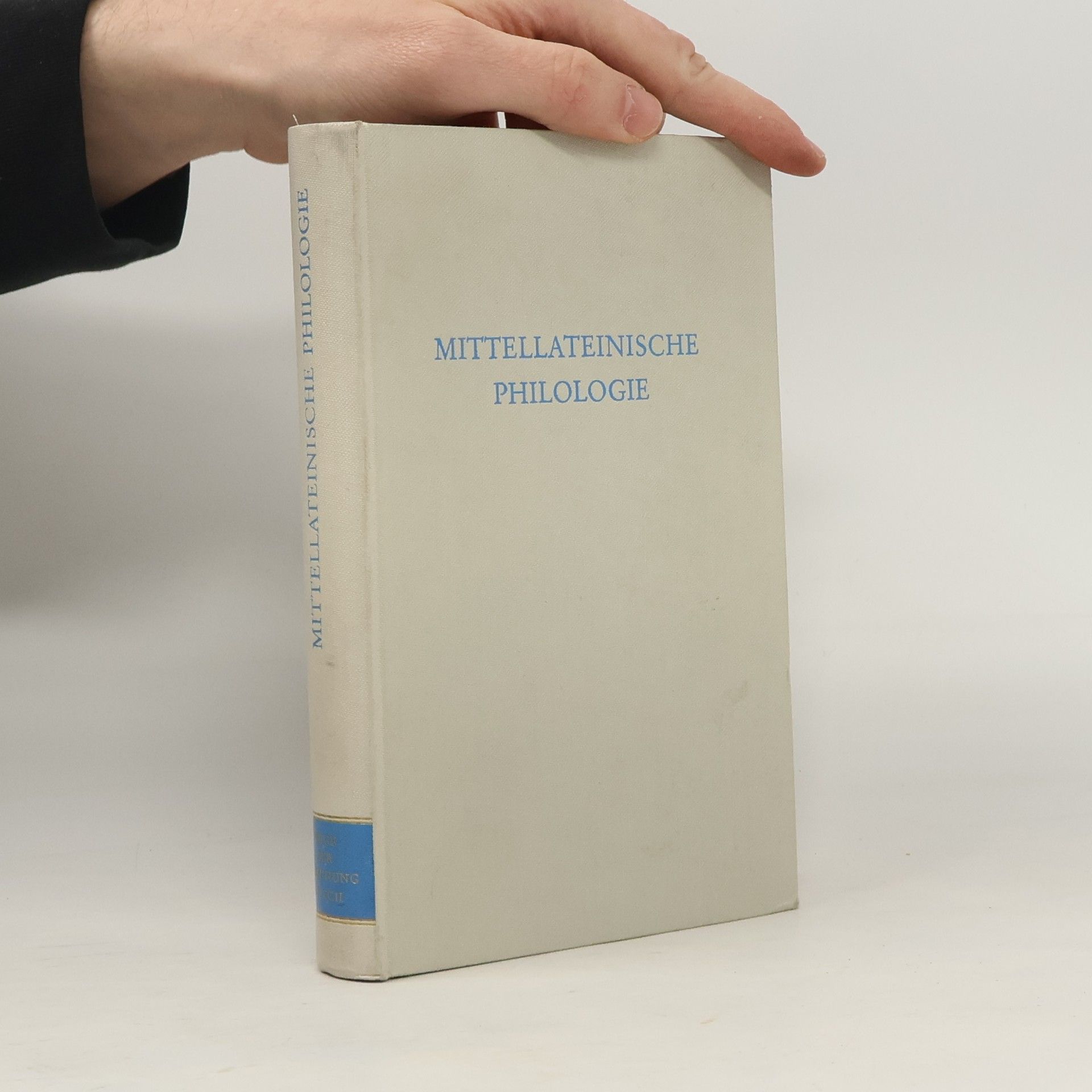 Alf Önnerfors Mittellateinische Philologie