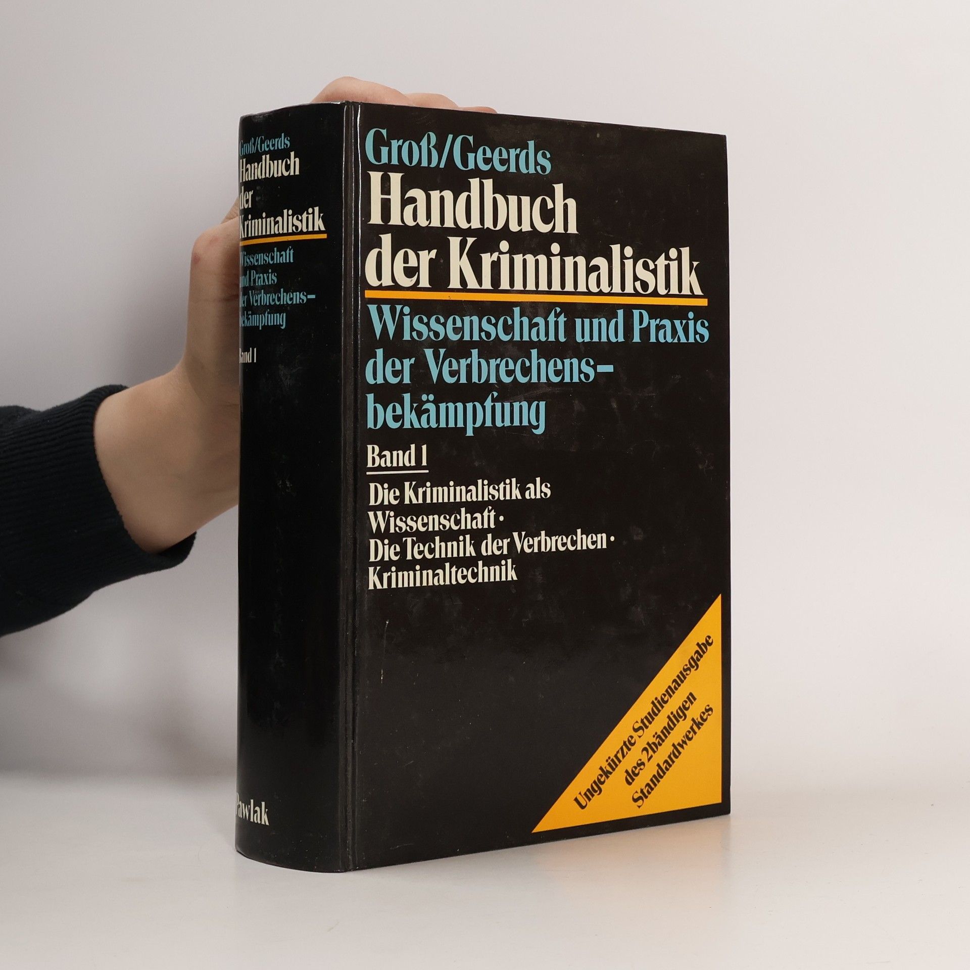 Handbuch der Kriminalistik 1