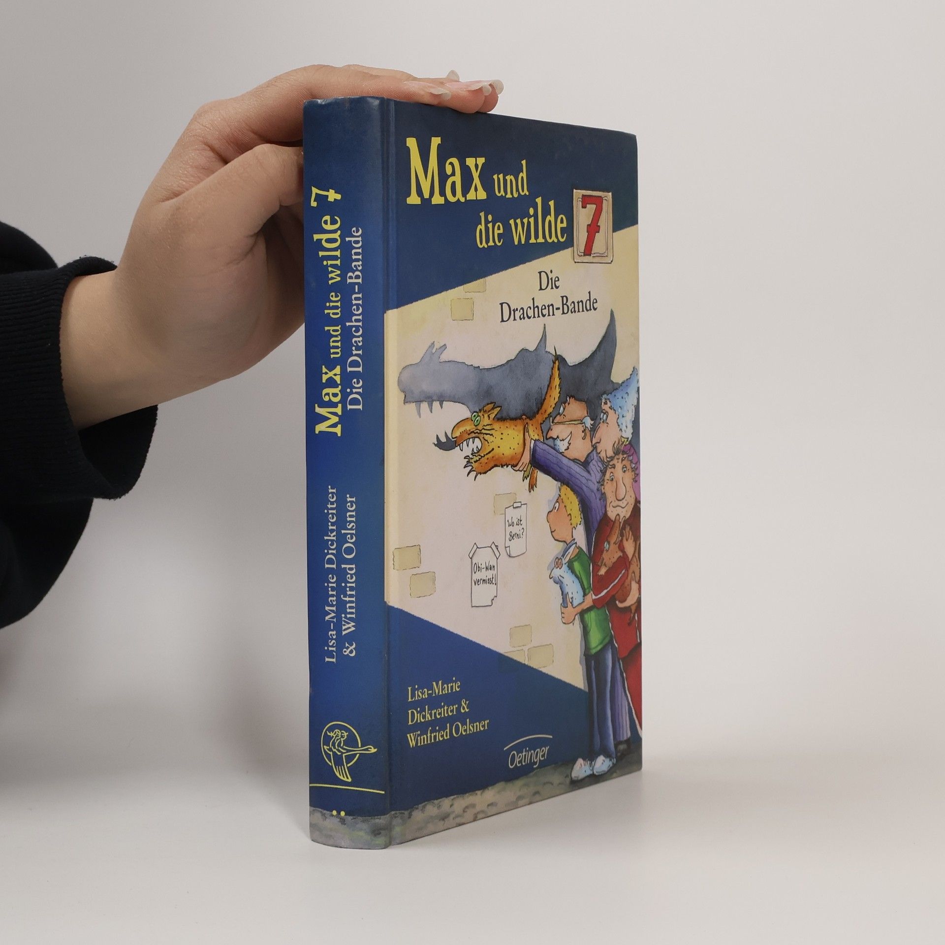 Lisa-Marie Dickreiter Max und die Wilde Sieben - die Drachenbande