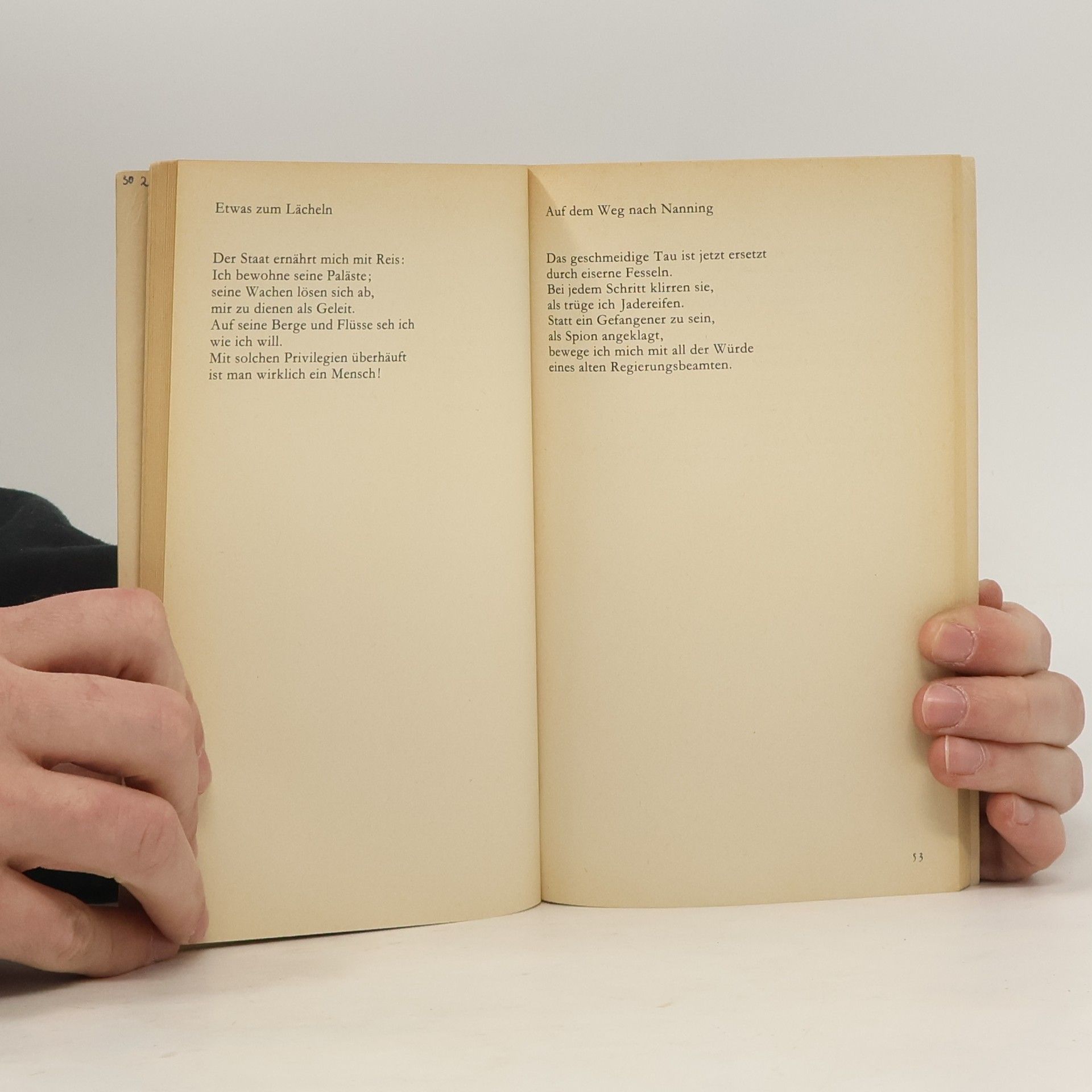Ho Tschi Minh Gefängnistagebuch 102 Gedichte