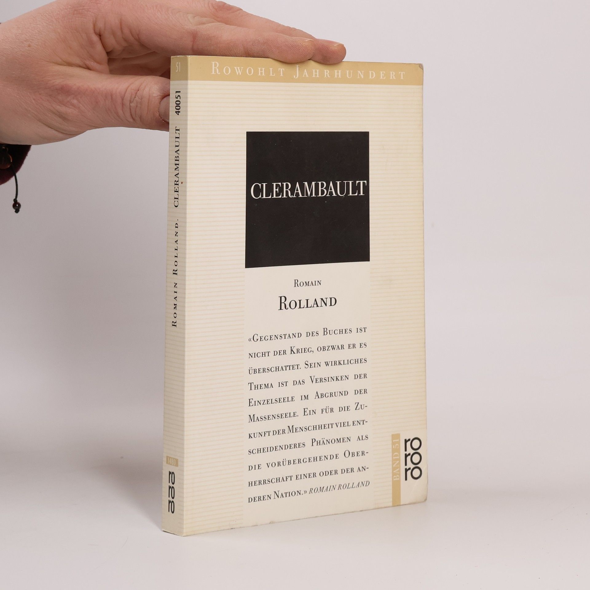 Romain Rolland Clerambault