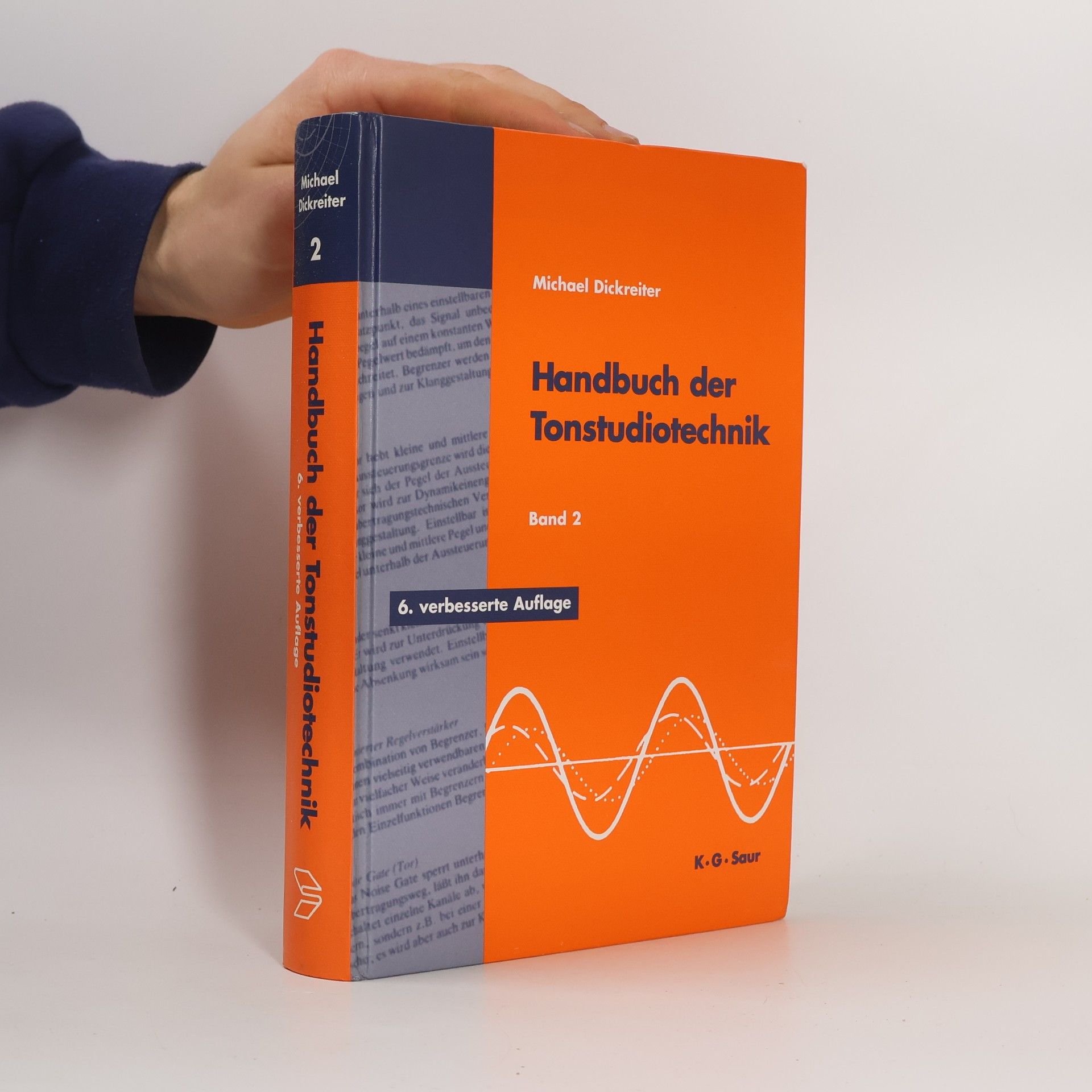 Michael Dickreiter Handbuch der Tonstudiotechnik