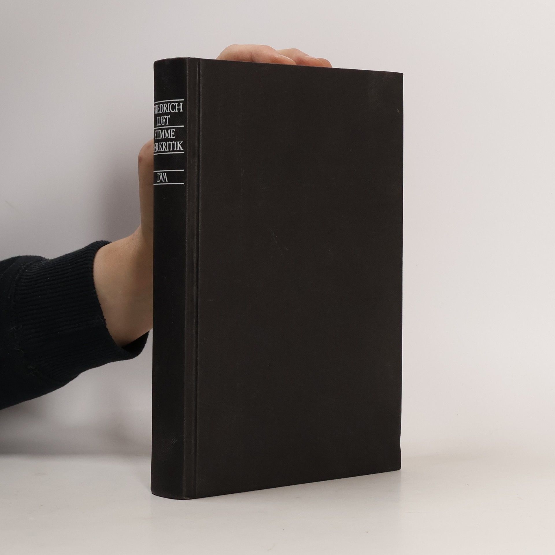 Friedrich Luft Stimme der Kritik