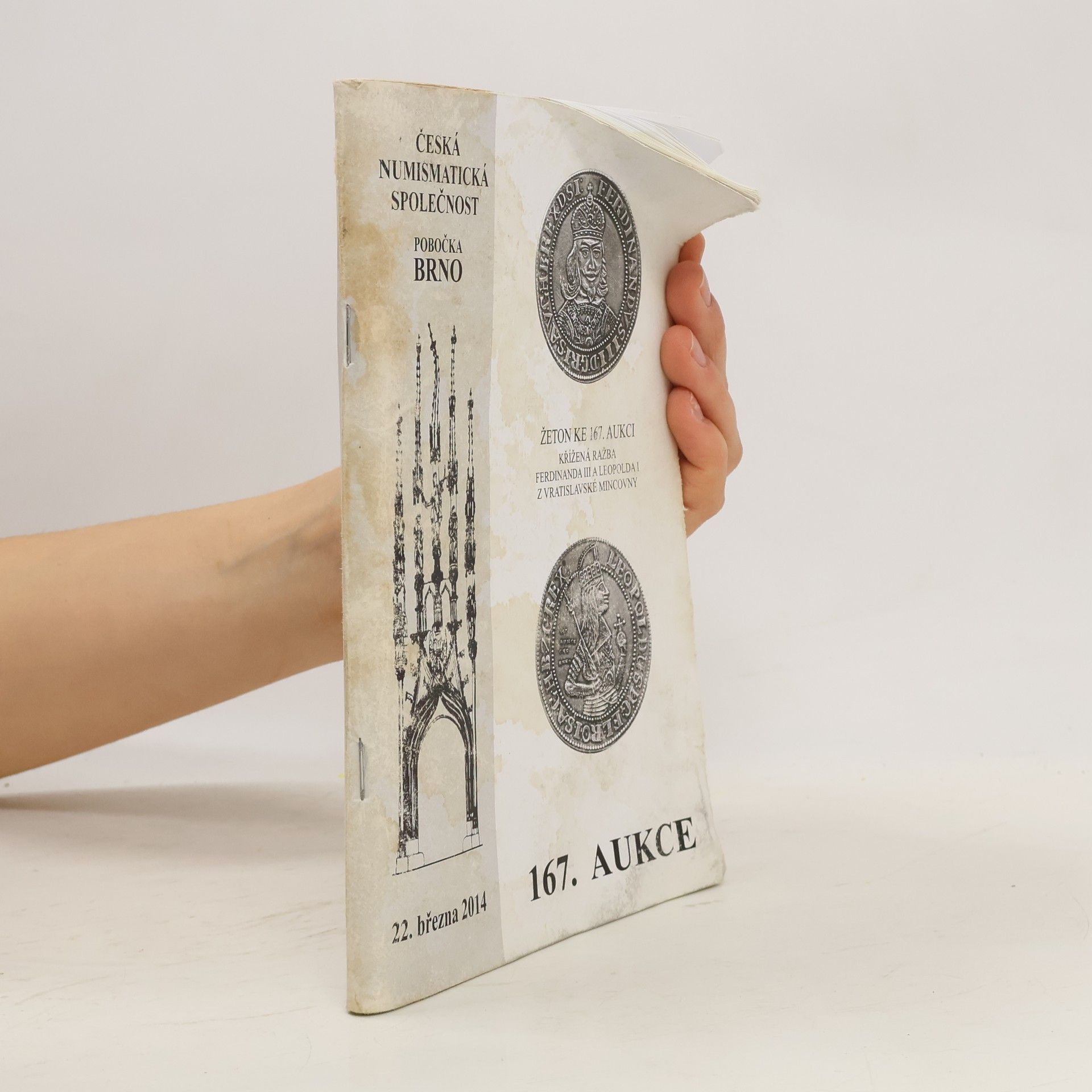 Kolektiv autorů Česká numismatická společnost. 167. Aukce