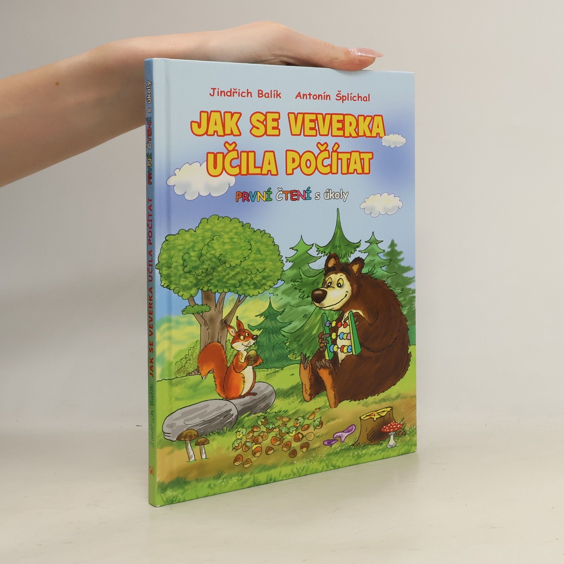 Jak se veverka učila počítat: Veselé pohádky se zvířátky