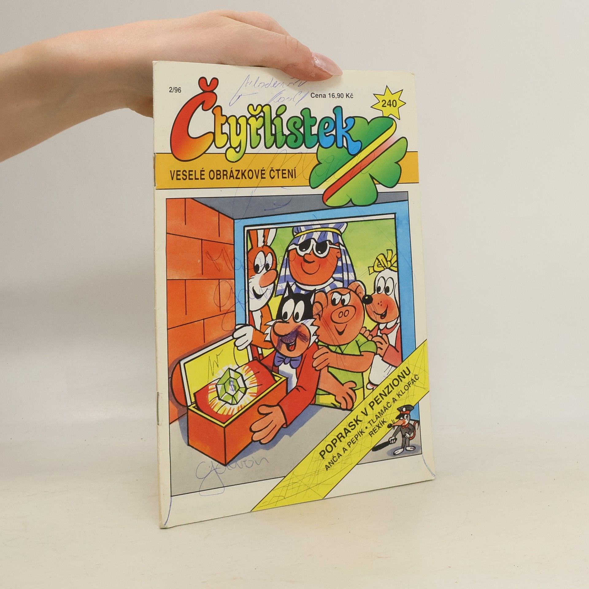 Kolektiv autorů Čtyřlístek 240, 2/1996