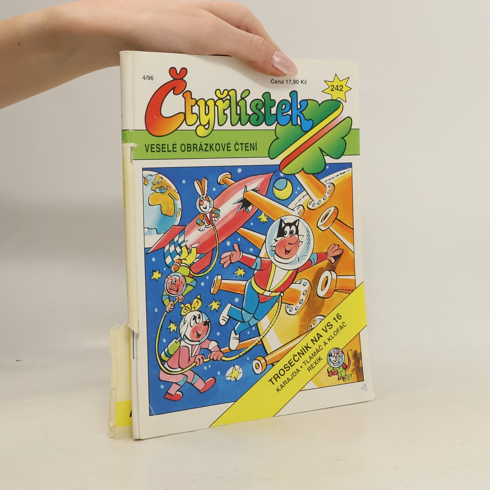 Kolektiv autorů Čtyřlístek 242, 4/1996