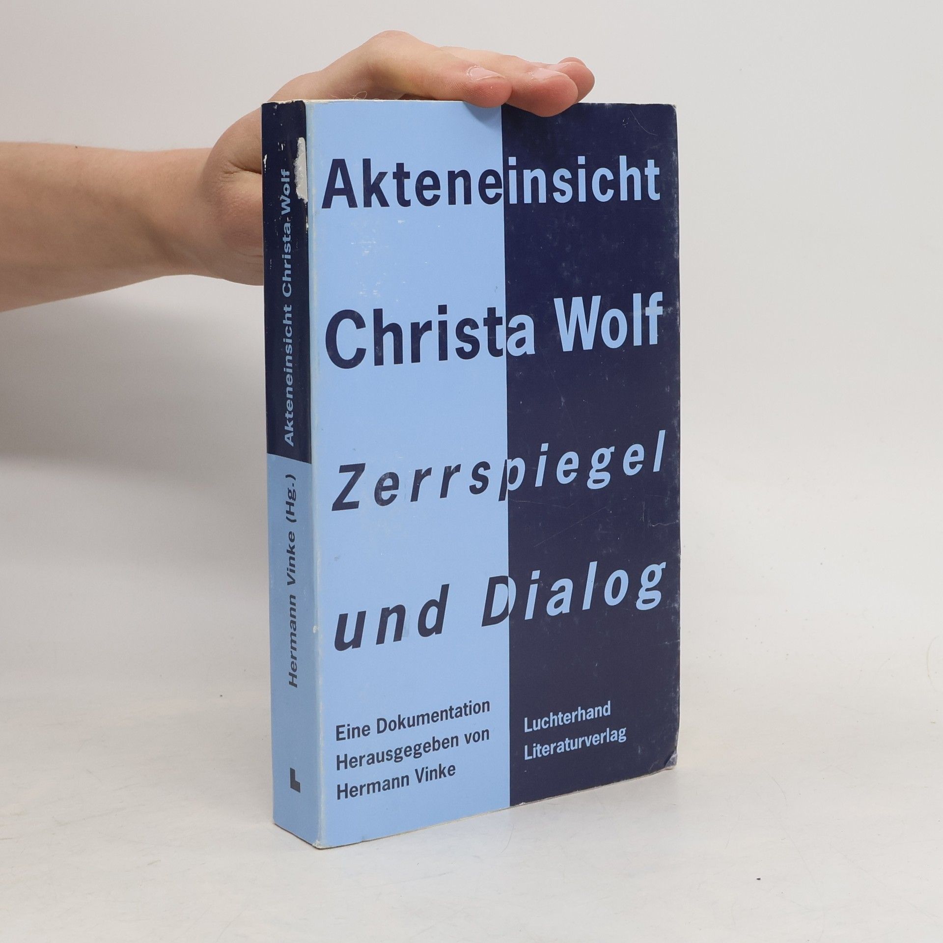Christa Wolf Akteneinsicht Christa Wolf