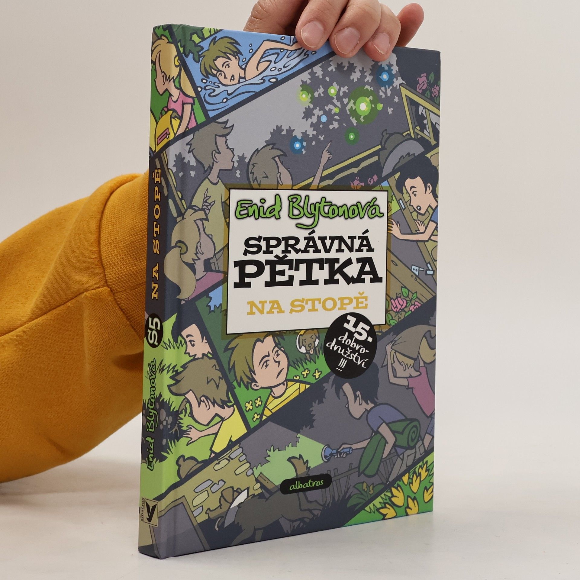Enid Blyton Správná pětka. Na stopě